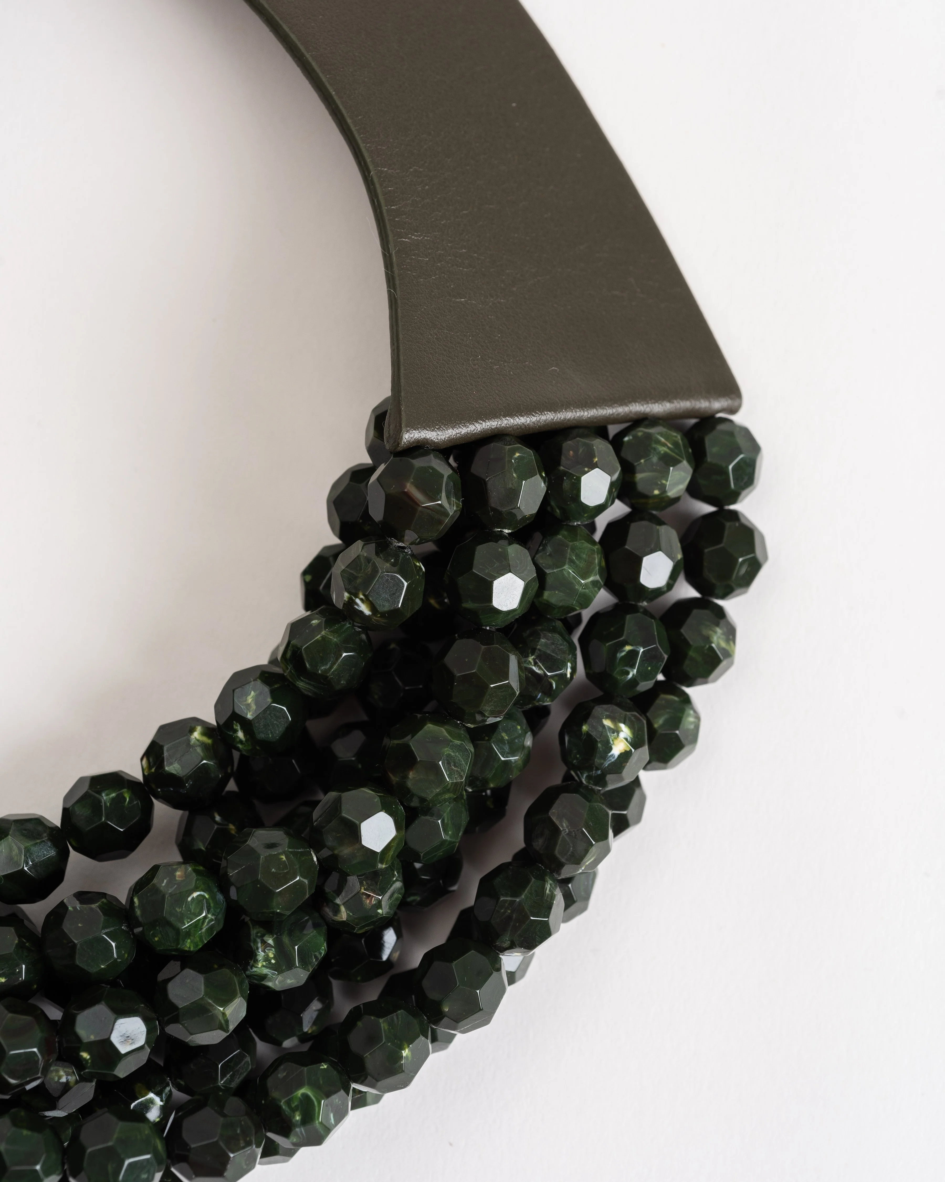bella necklace - olive - Image 3