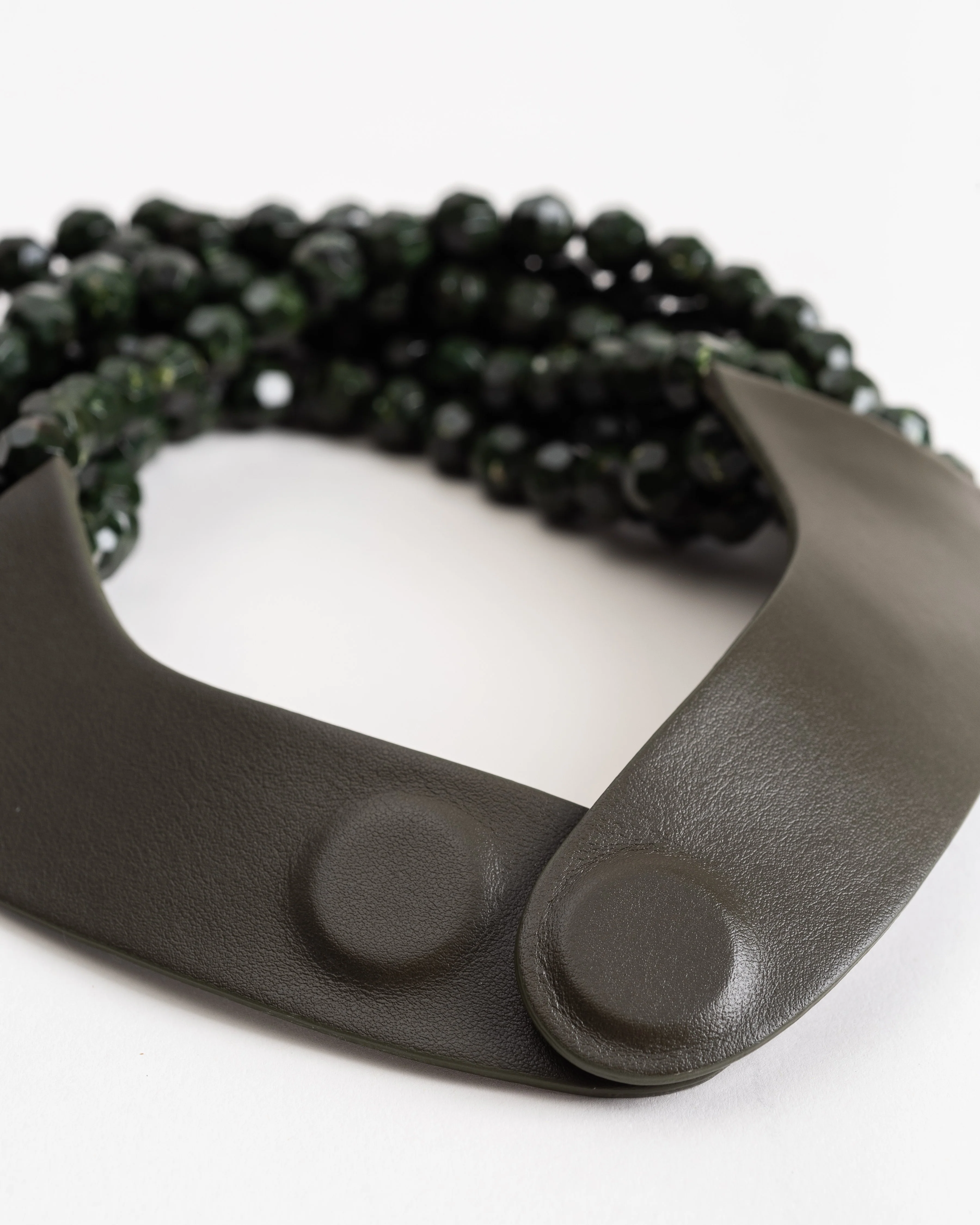 bella necklace - olive - Image 4