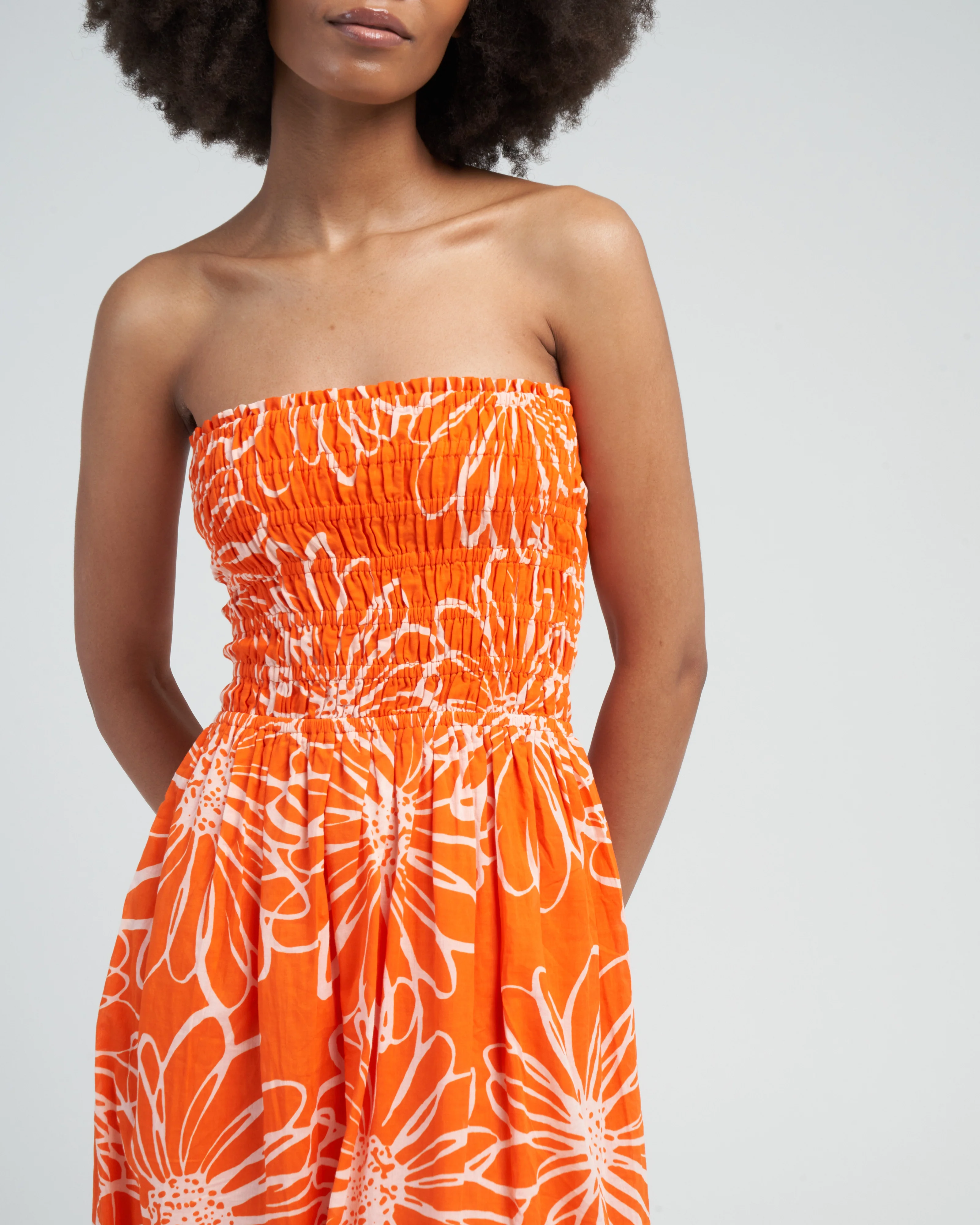 abbas midi dress - la sirena floral print - Image 5