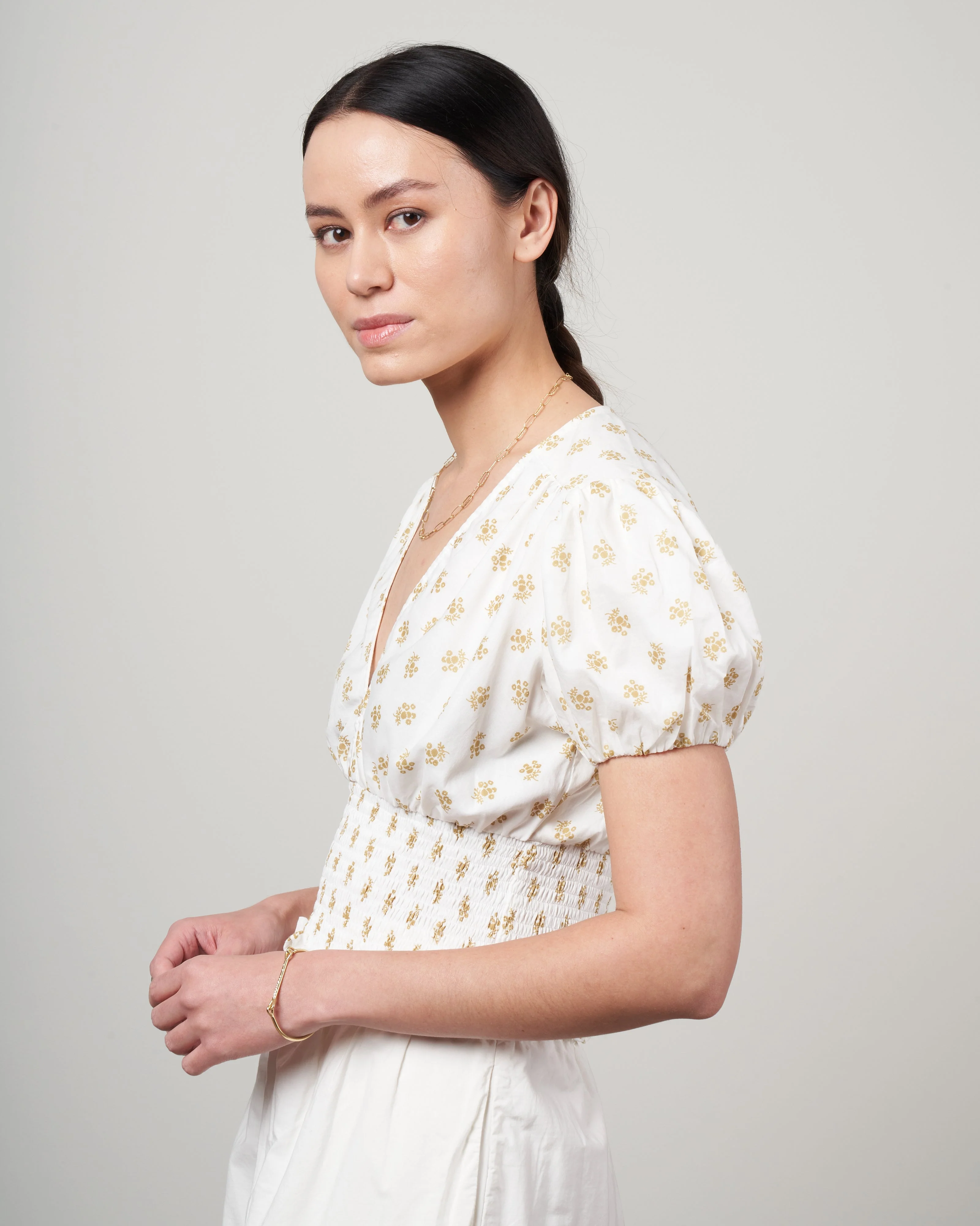 alba top - cairo floral print - Image 2