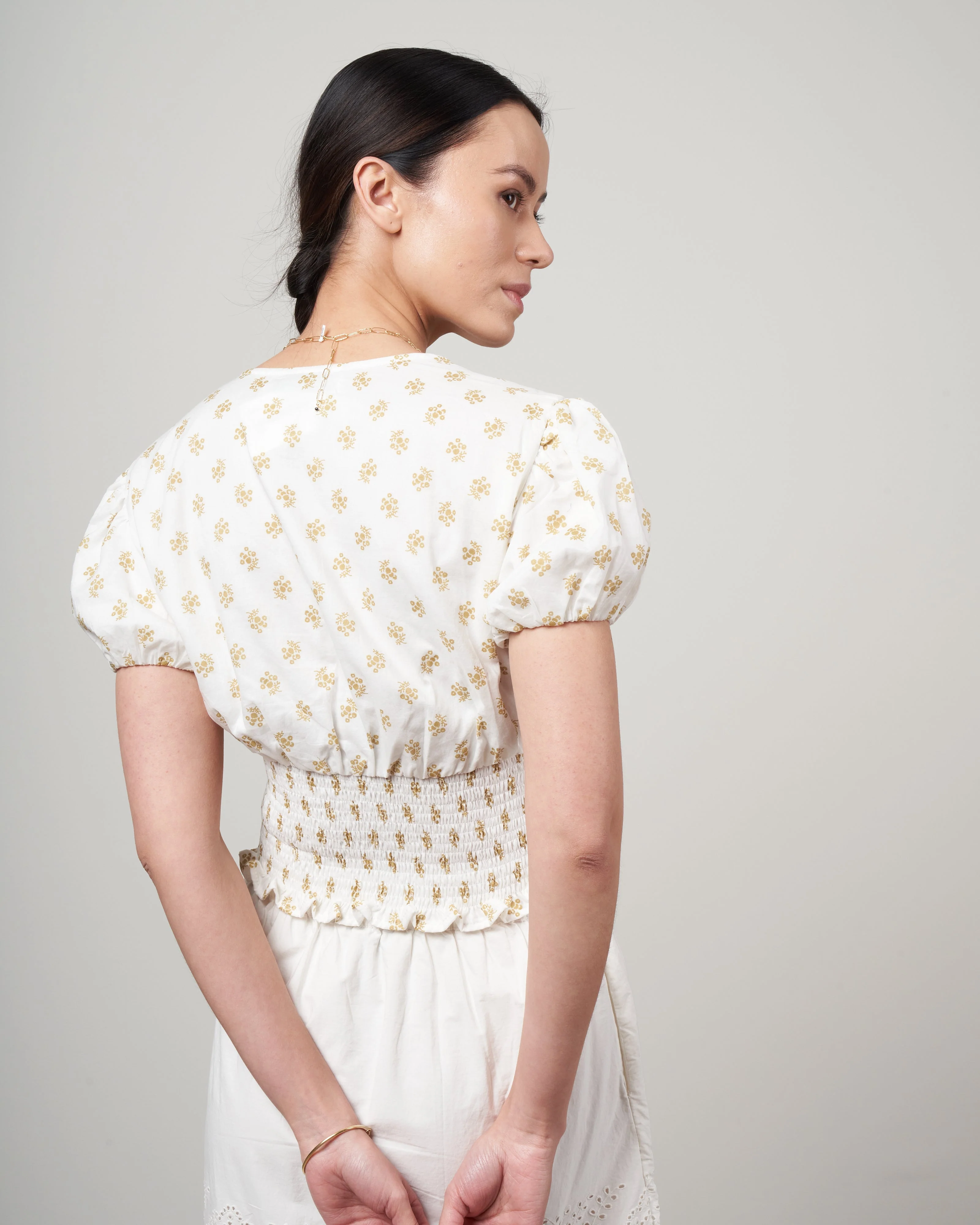 alba top - cairo floral print - Image 3