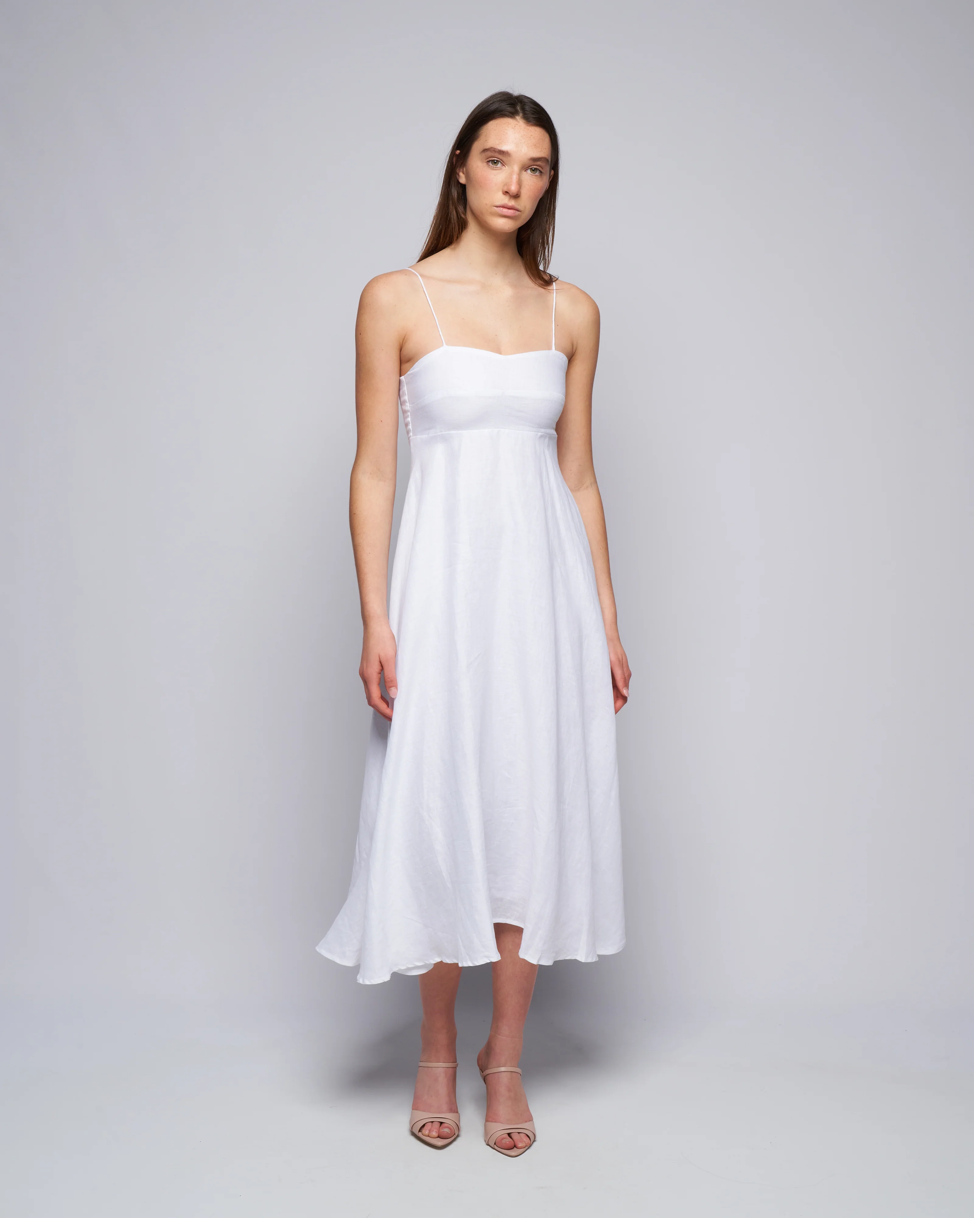 alexandre midi dress - white - Image 2