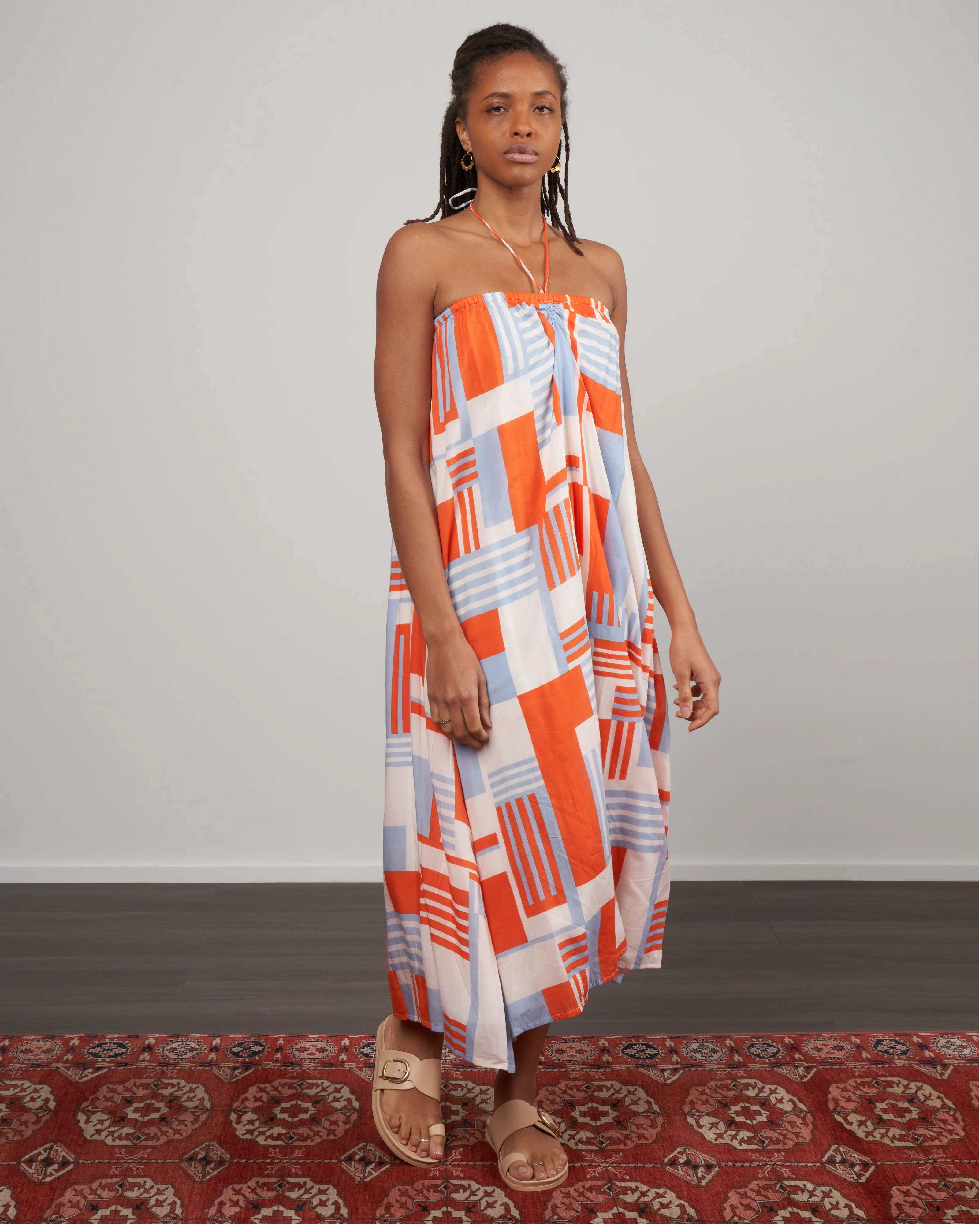 asturias midi dress - ylang print - Image 2