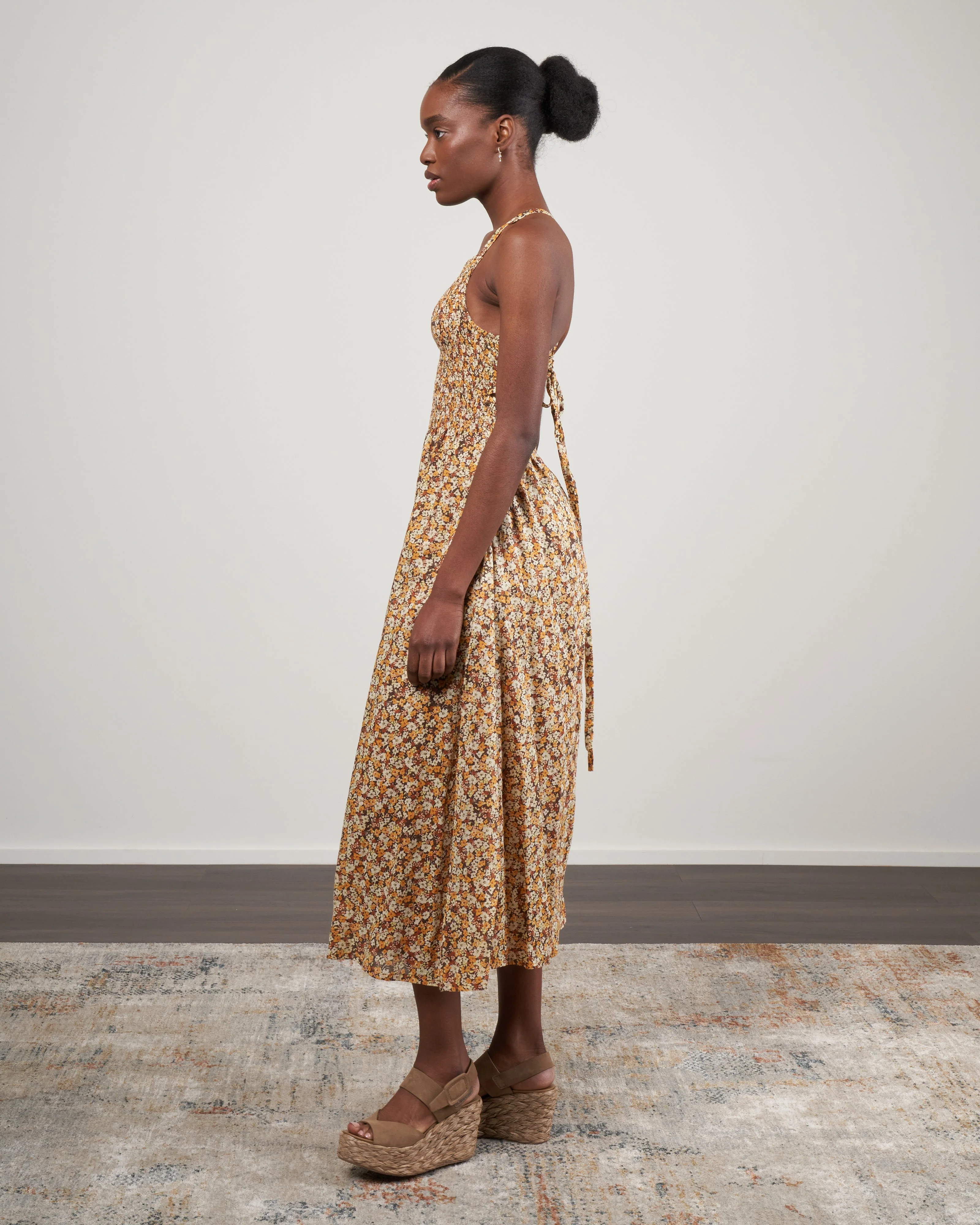 claretta midi dress - edelyn floral print - Image 2