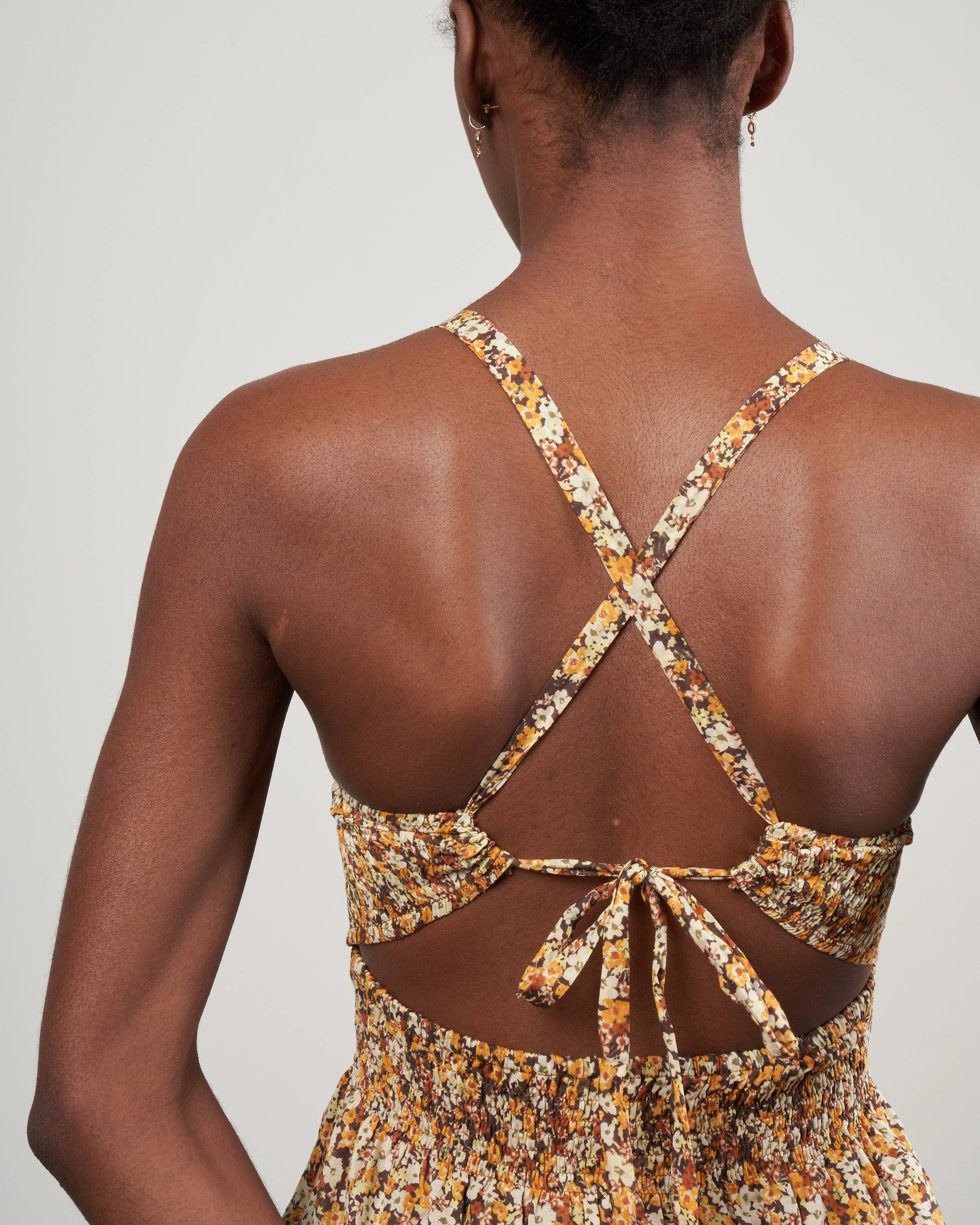claretta midi dress - edelyn floral print - Image 4