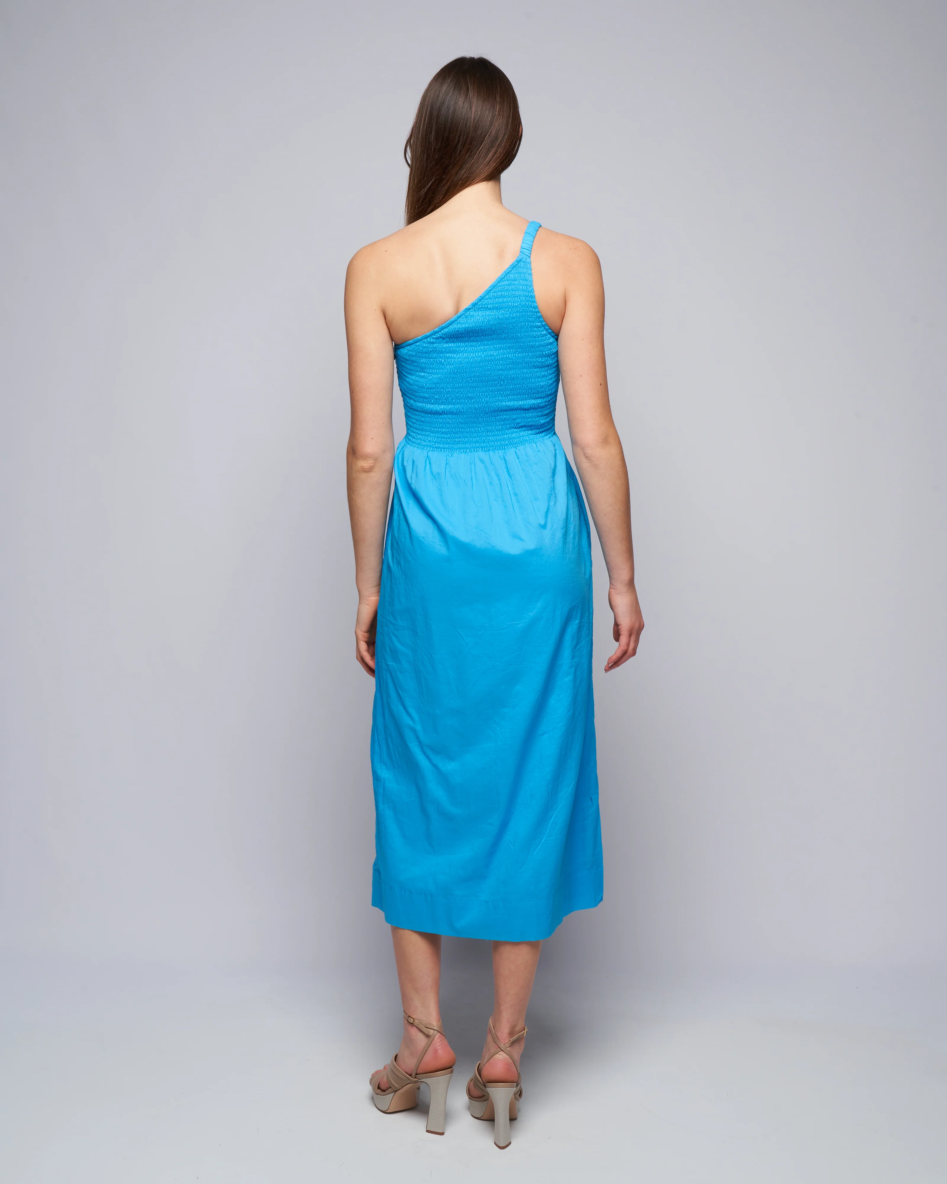 khalani midi dress - turquoise - Image 4