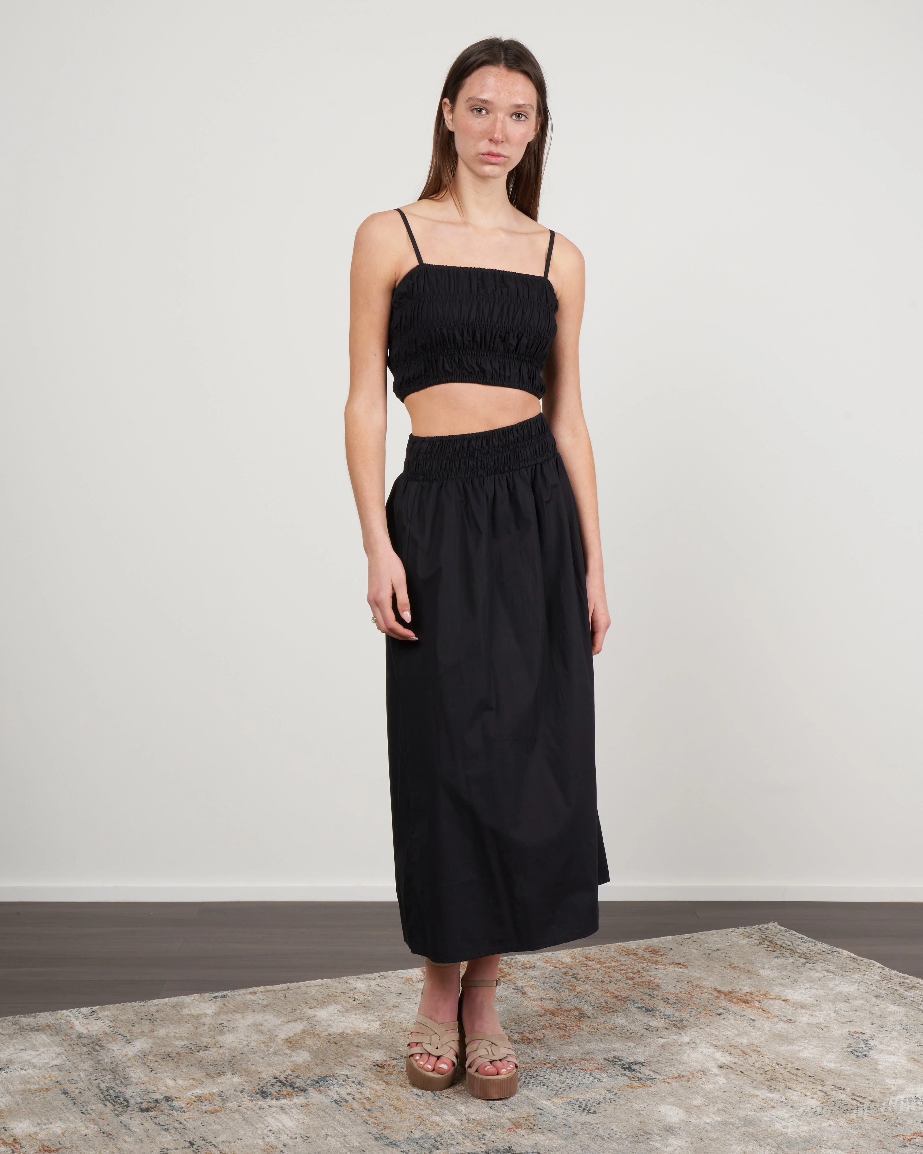 kiera skirt - plain black - Image 2