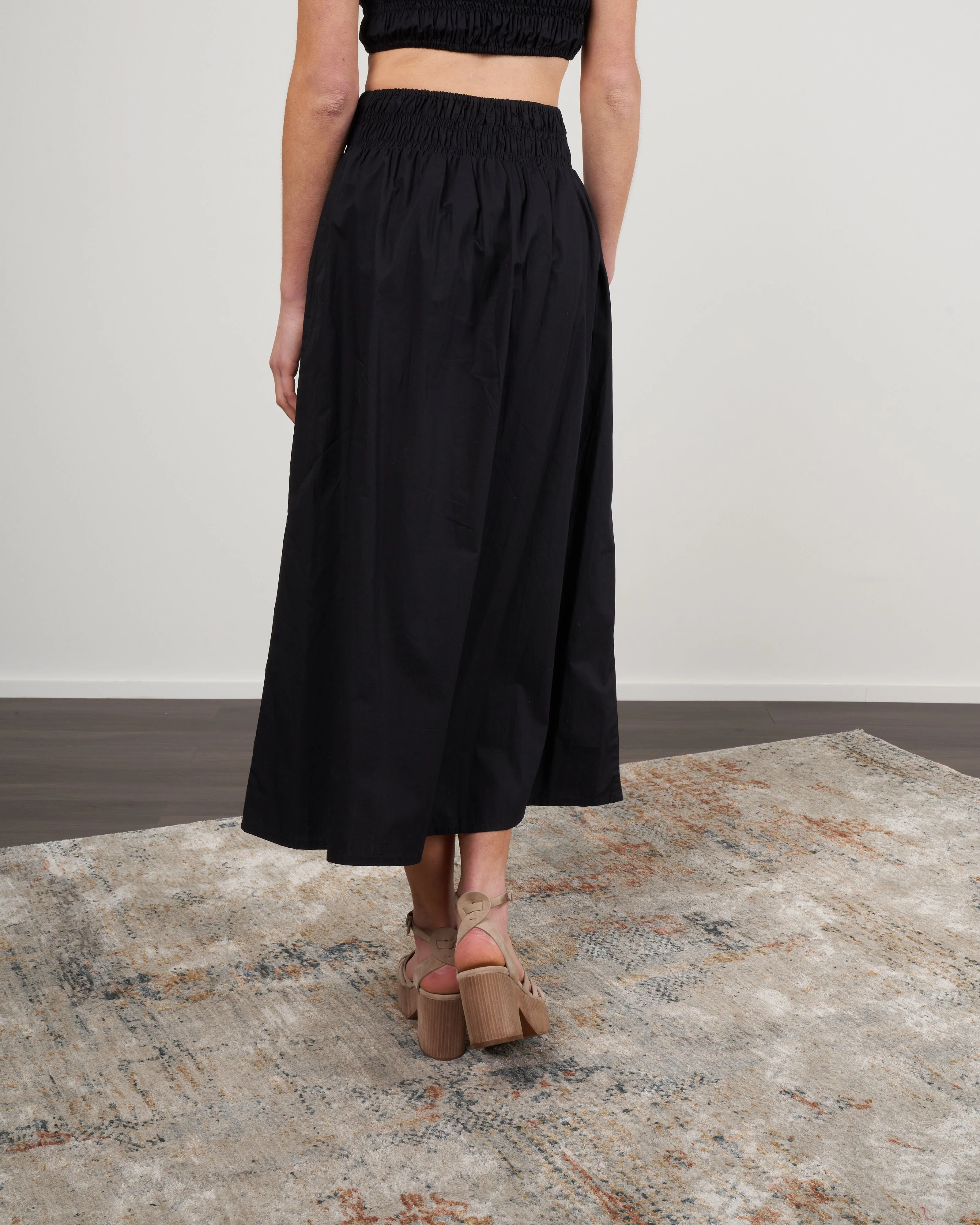 kiera skirt - plain black - Image 4