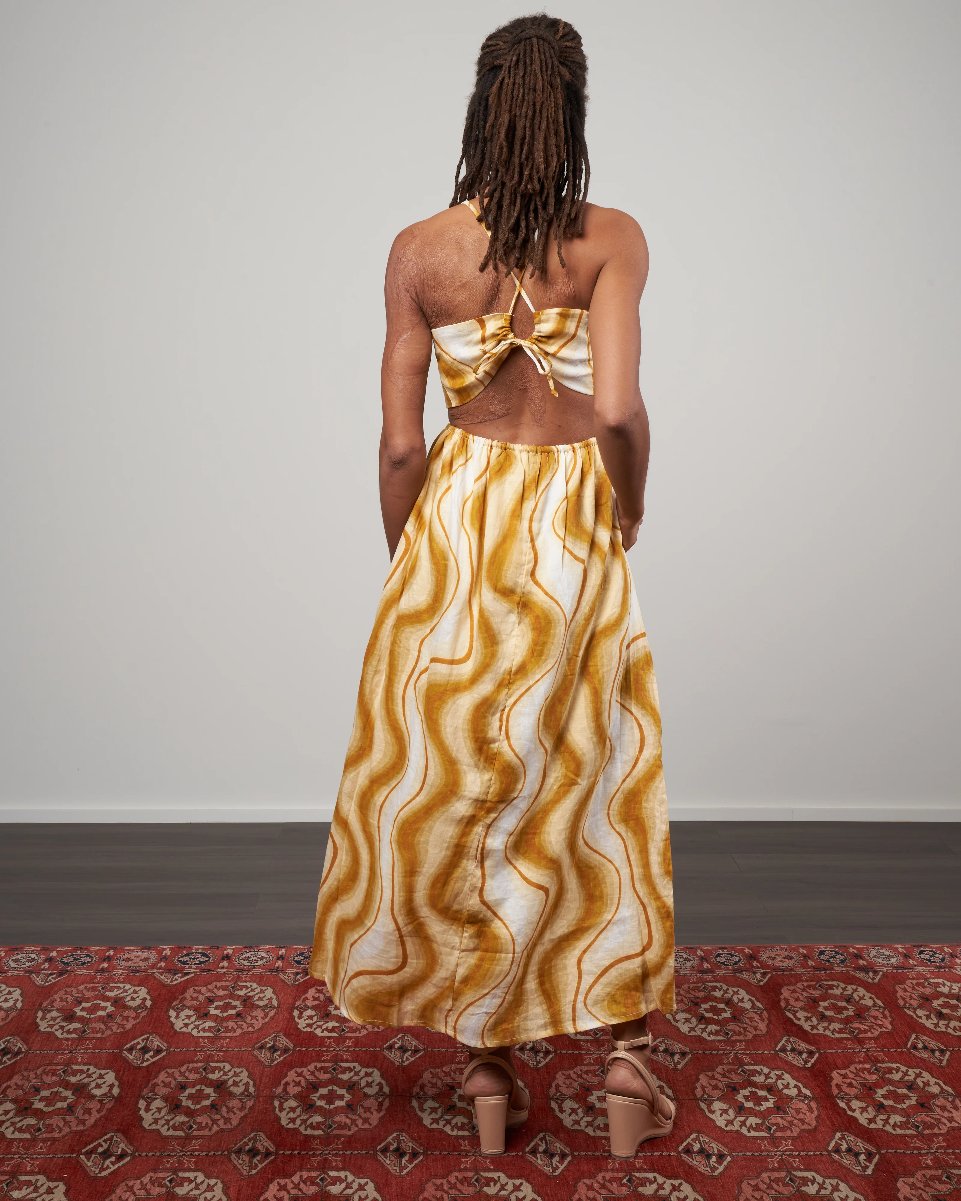 la piedra maxi dress - talamanca print - Image 3
