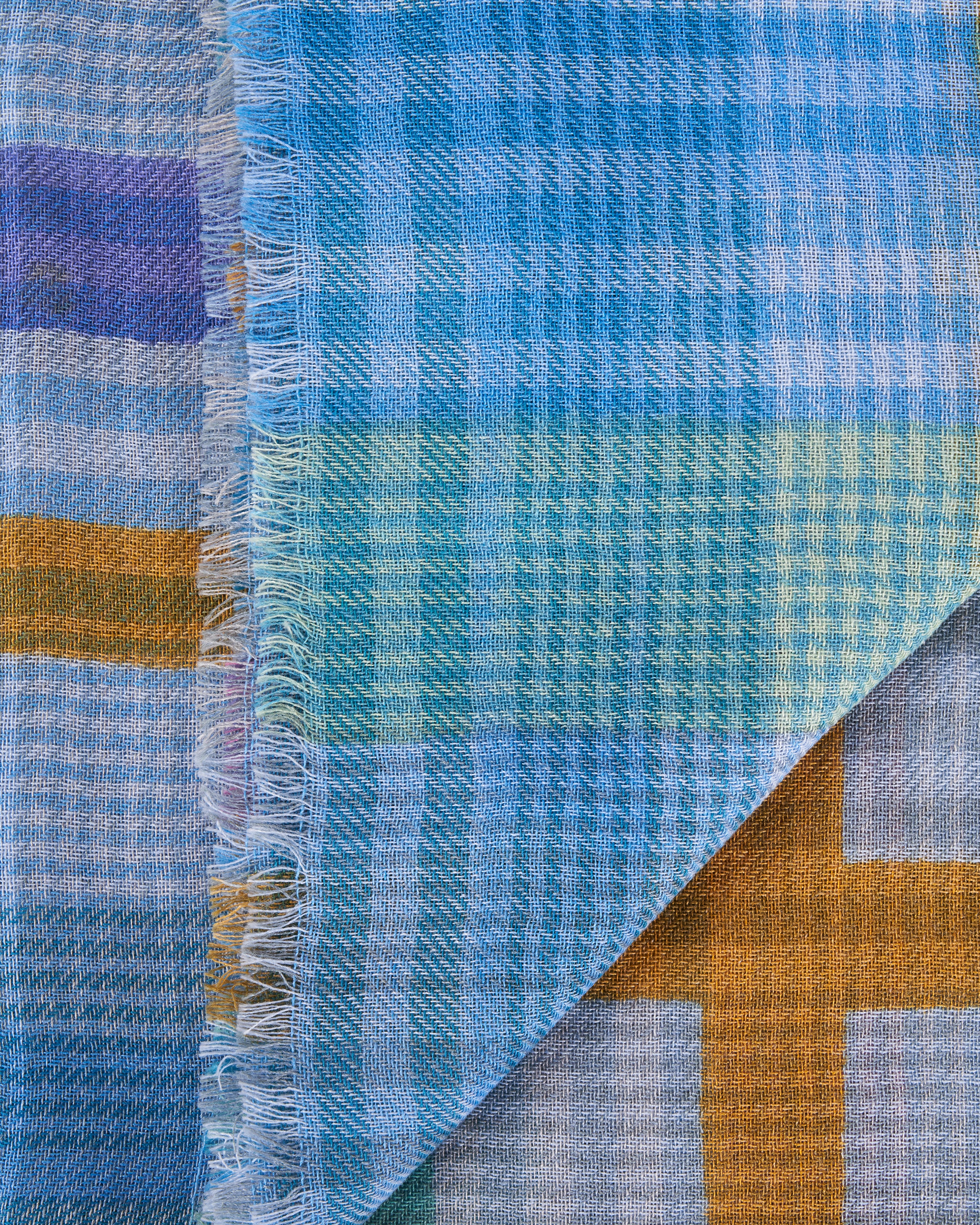 fazio plaid scarf - multi - Image 2