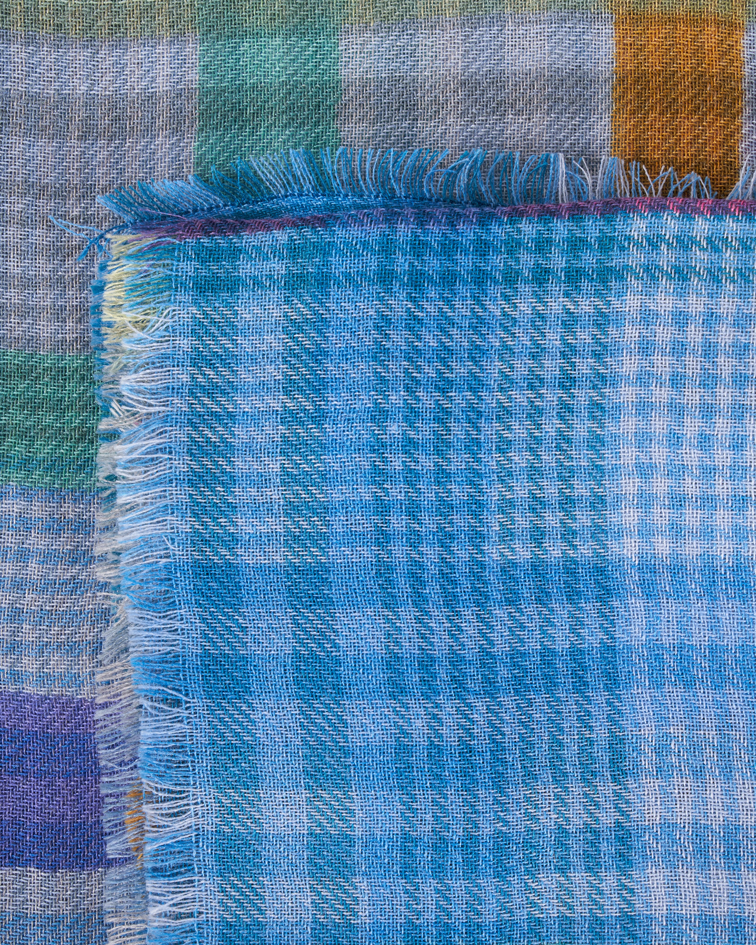 fazio plaid scarf - multi - Image 3