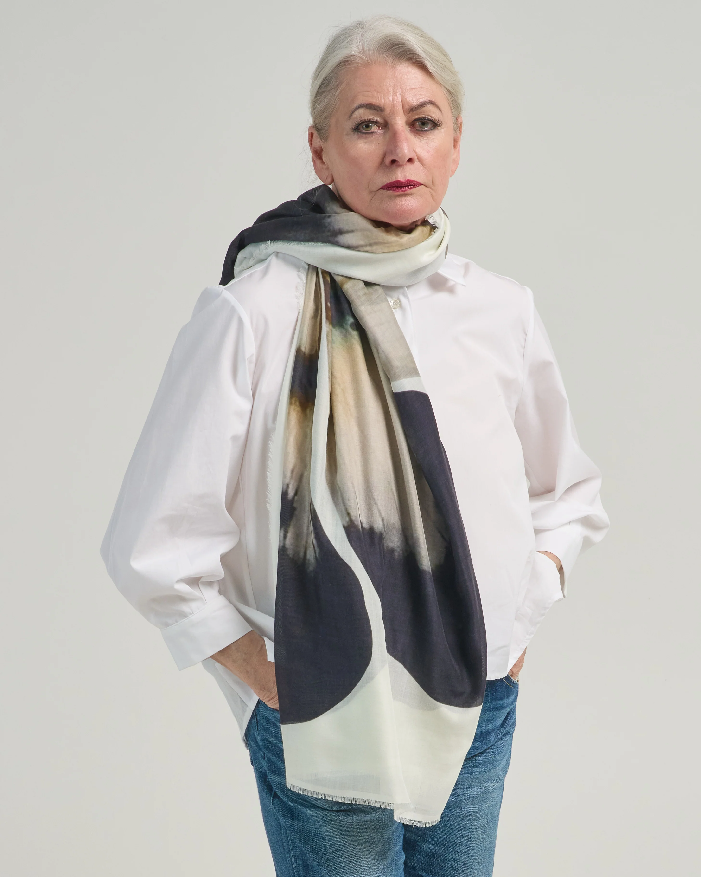 fiorellina square scarf - Image 3