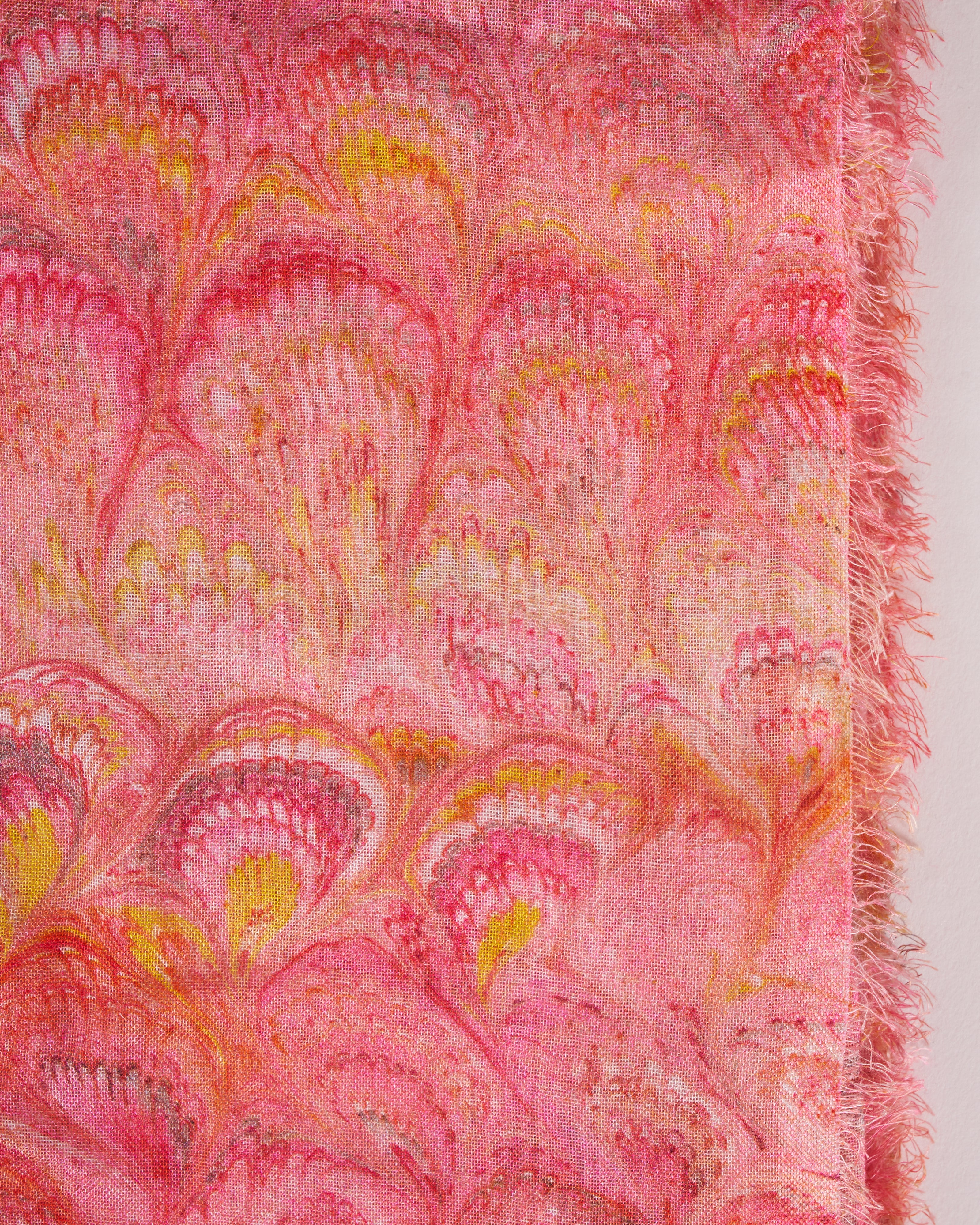 papiro patterned scarf - pink - Image 2