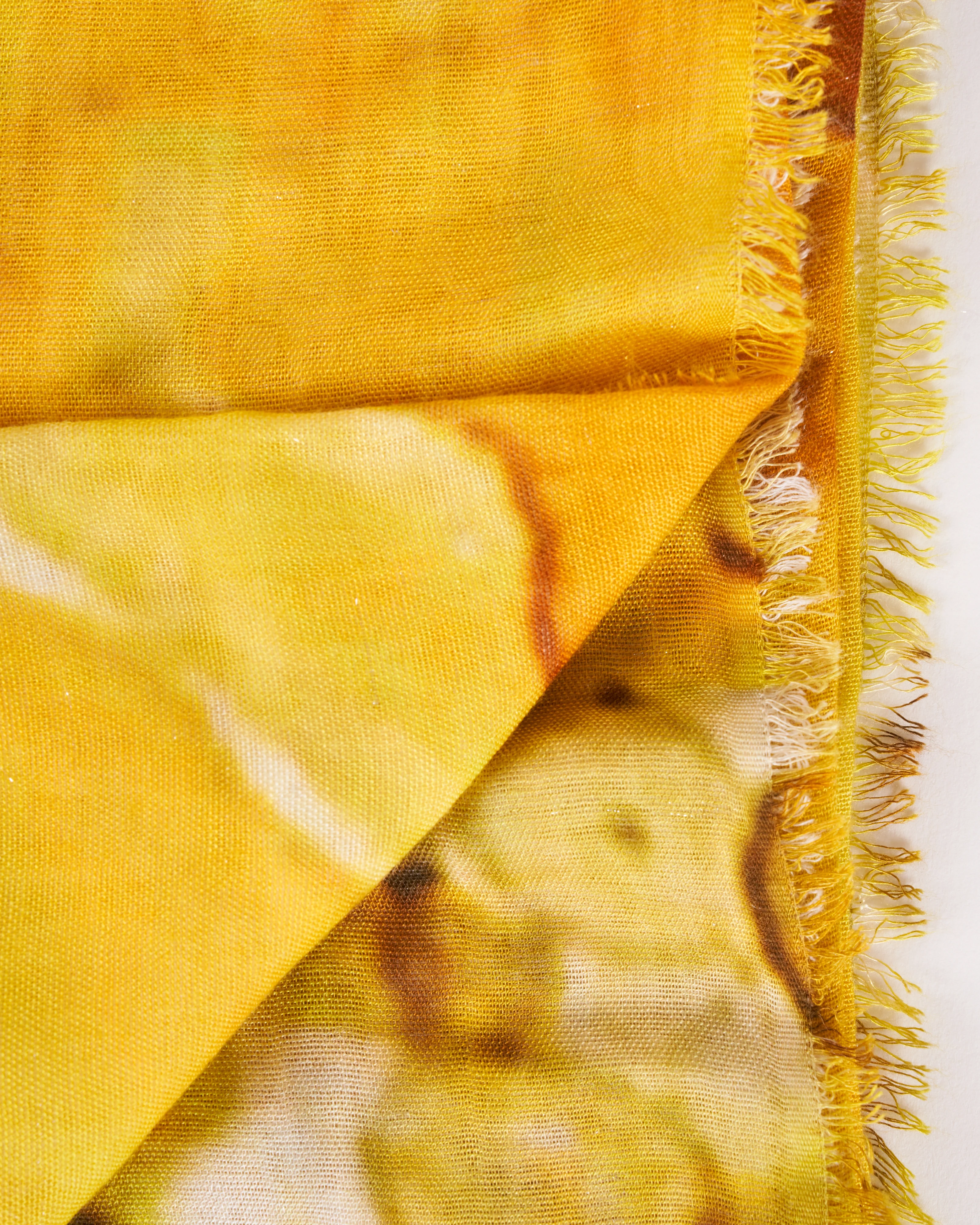 tiffany floral scarf - yellow/white - Image 2