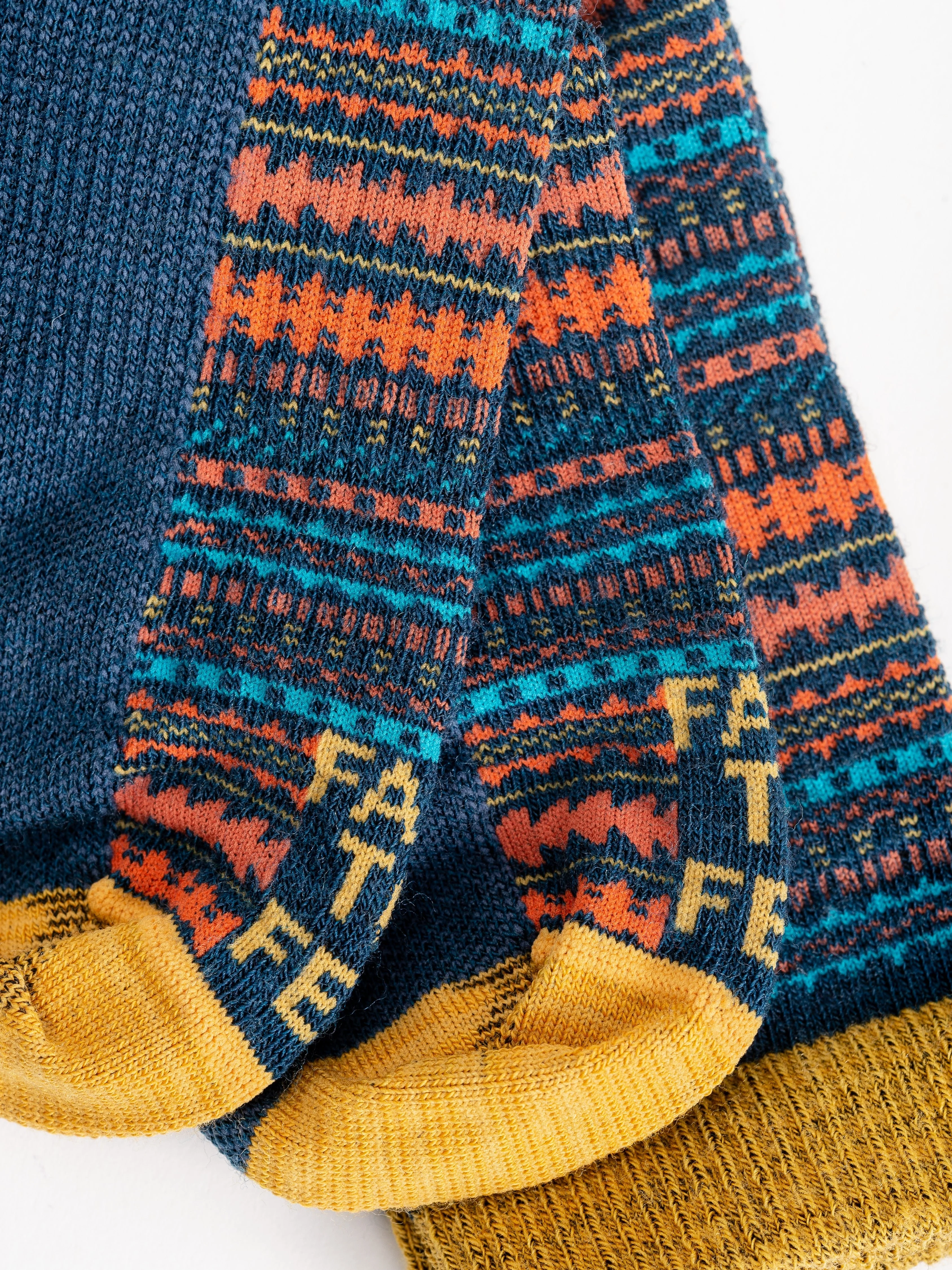 charleston socks - denim blue - Image 3