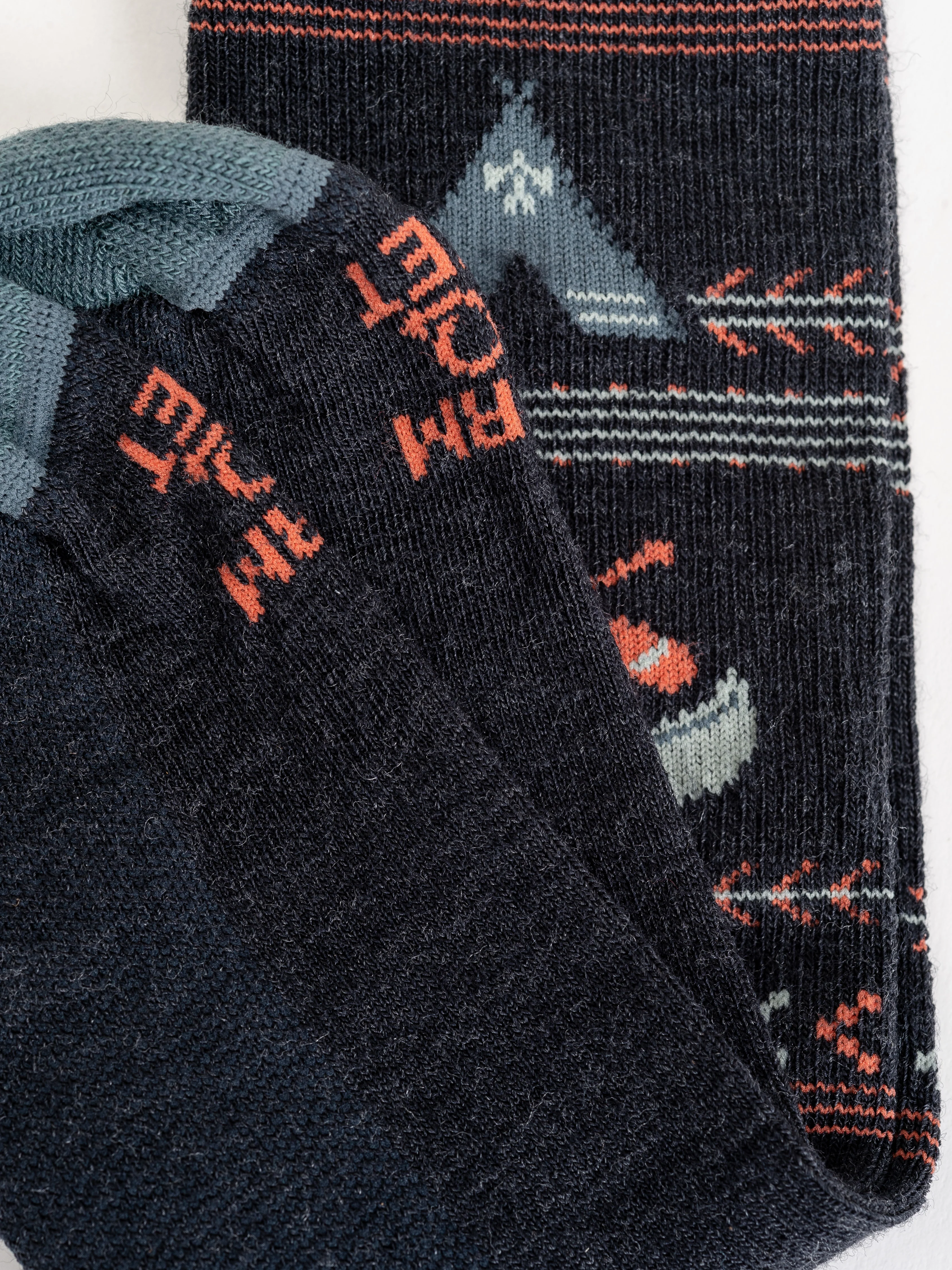 franklin crew socks - charcoal - Image 3