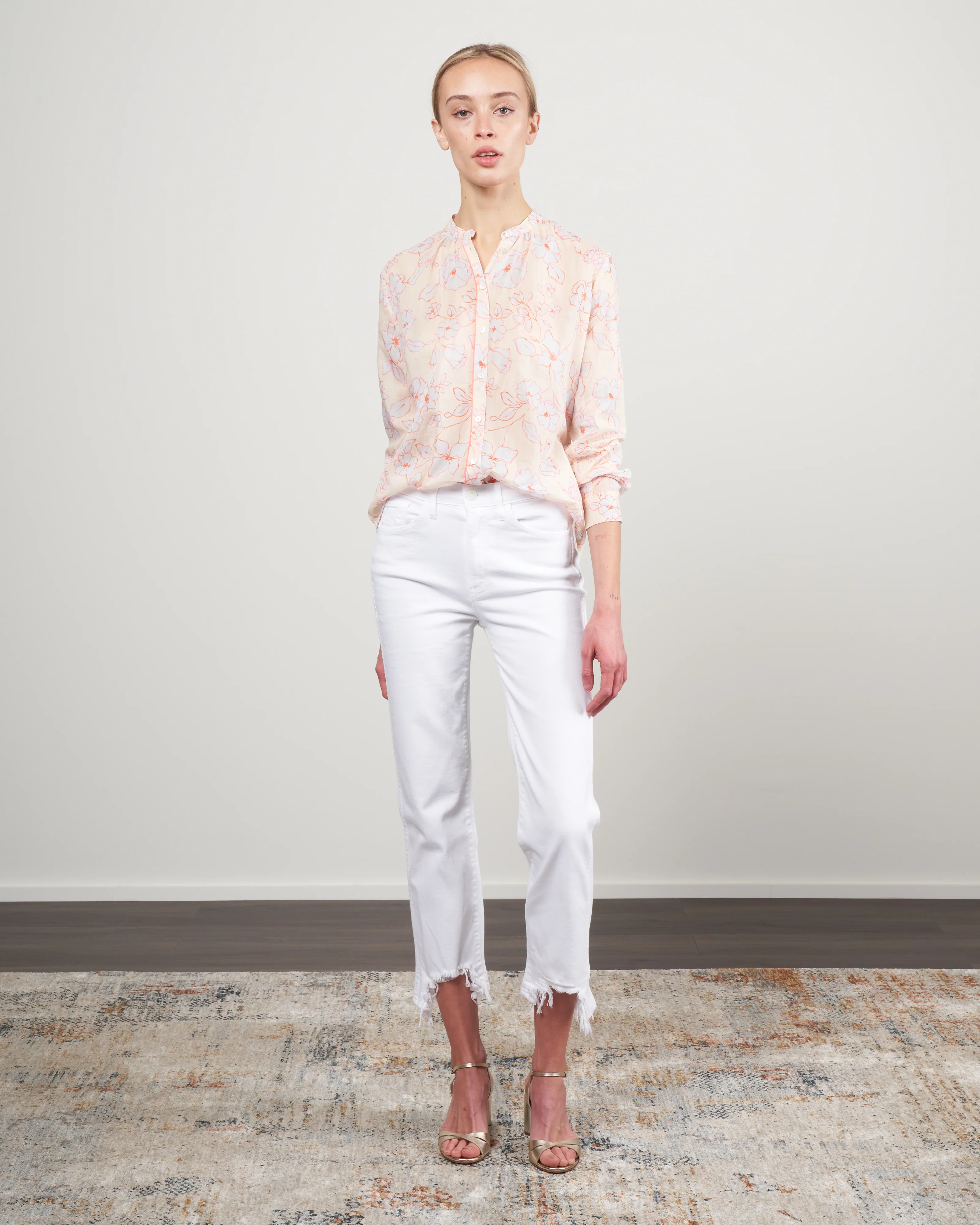 serafino "true colors" top - cream - Image 2