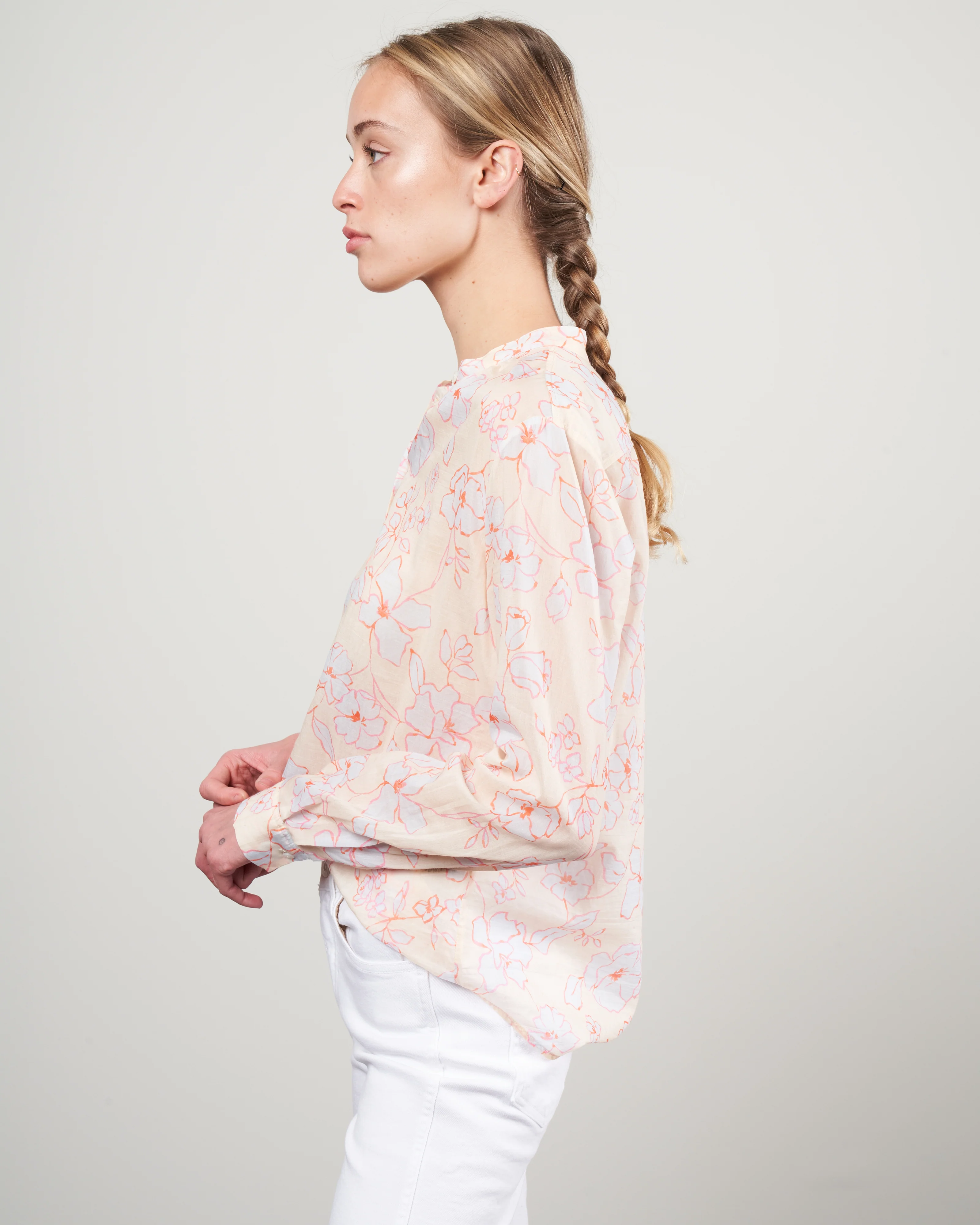 serafino "true colors" top - cream - Image 3