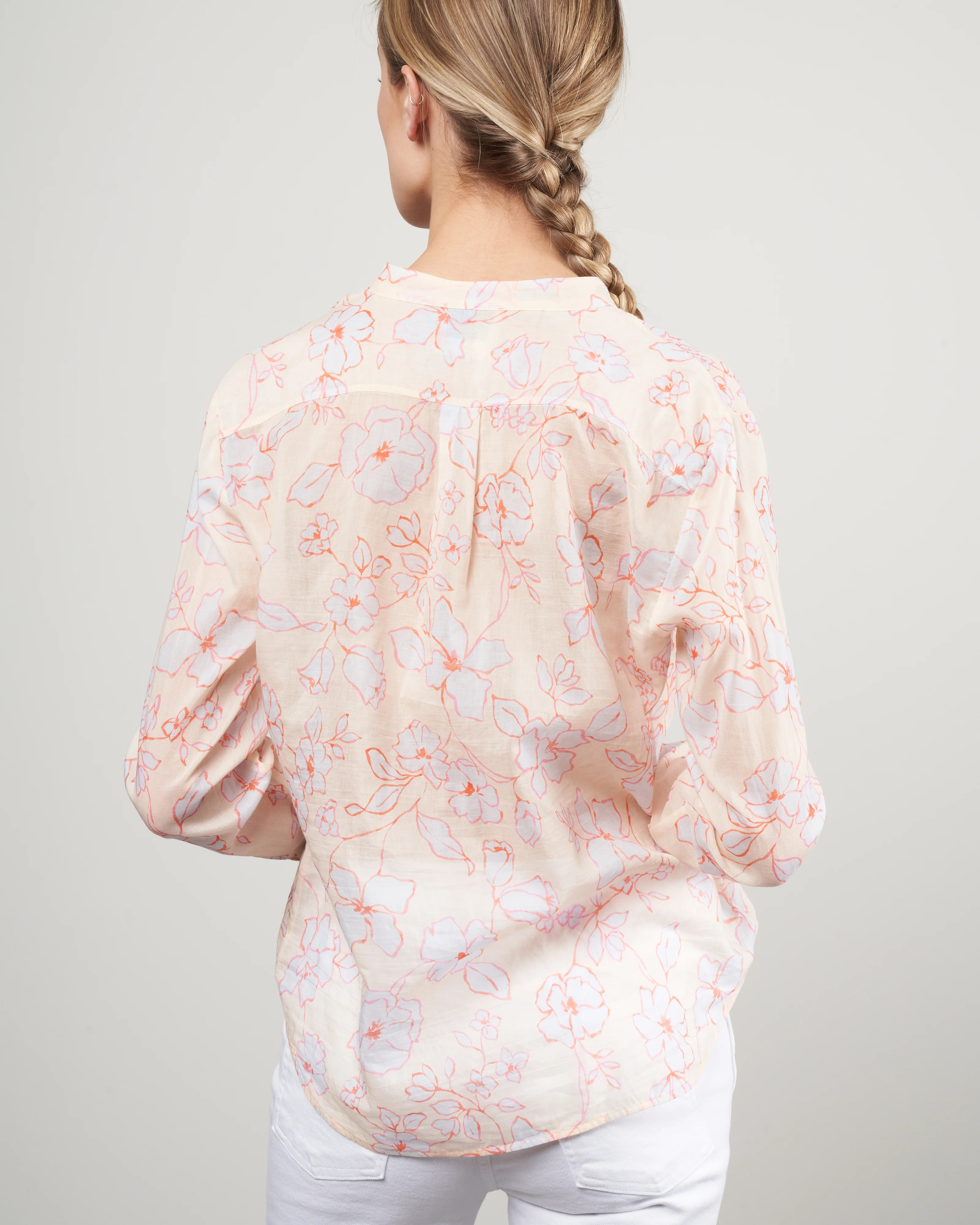 serafino "true colors" top - cream - Image 4