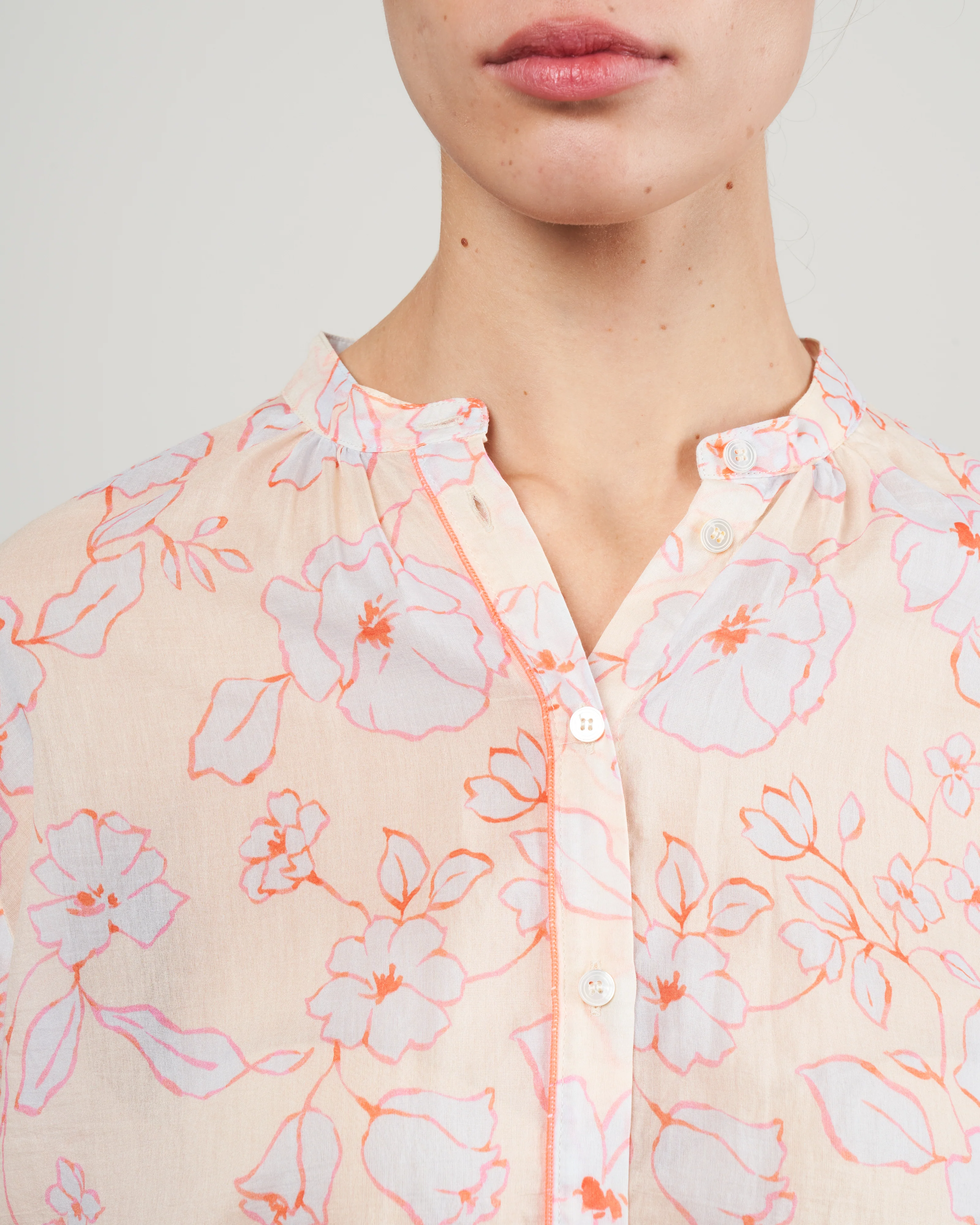 serafino "true colors" top - cream - Image 5