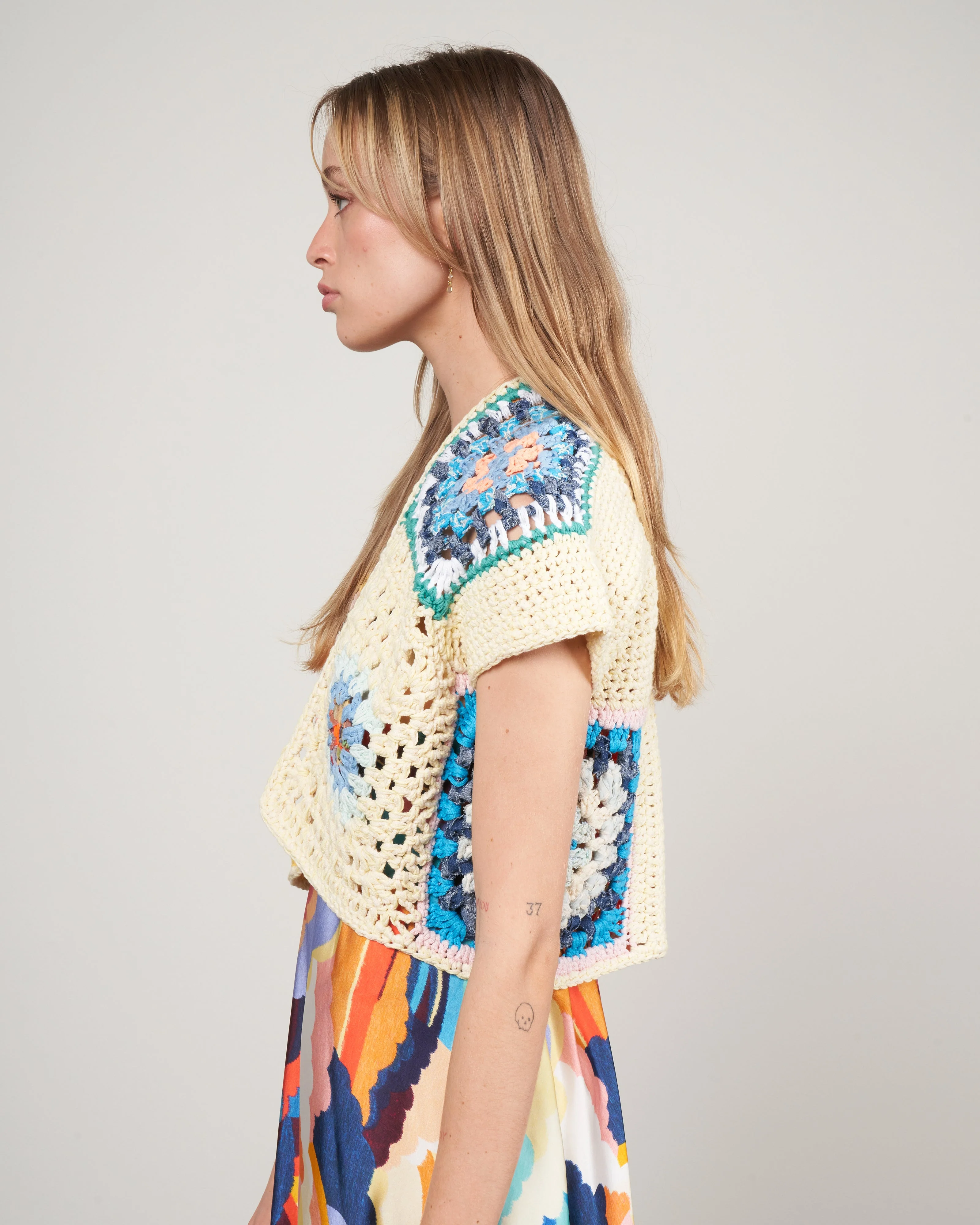 gilet uncinetto - morning 9067 - Image 3