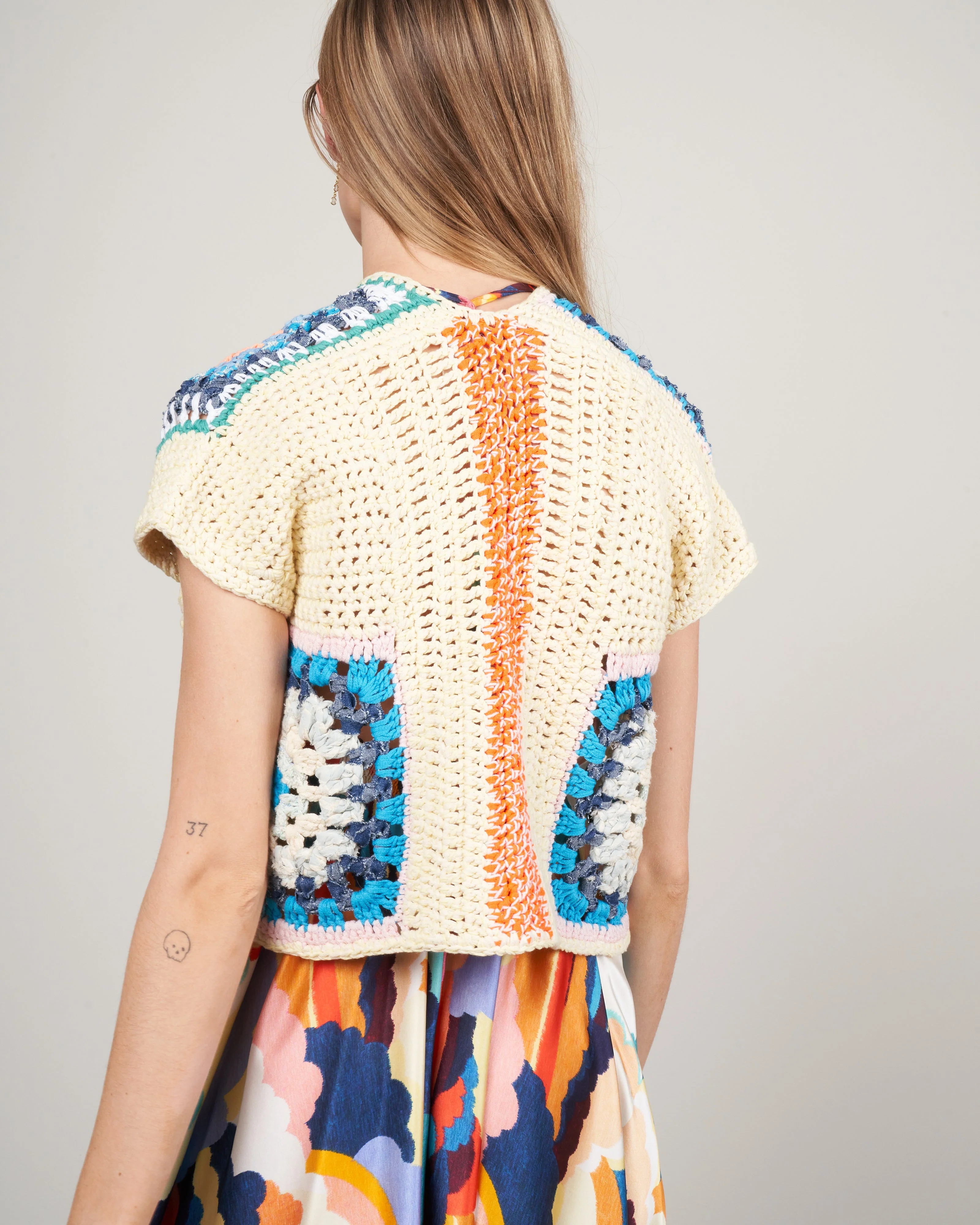 gilet uncinetto - morning 9067 - Image 4