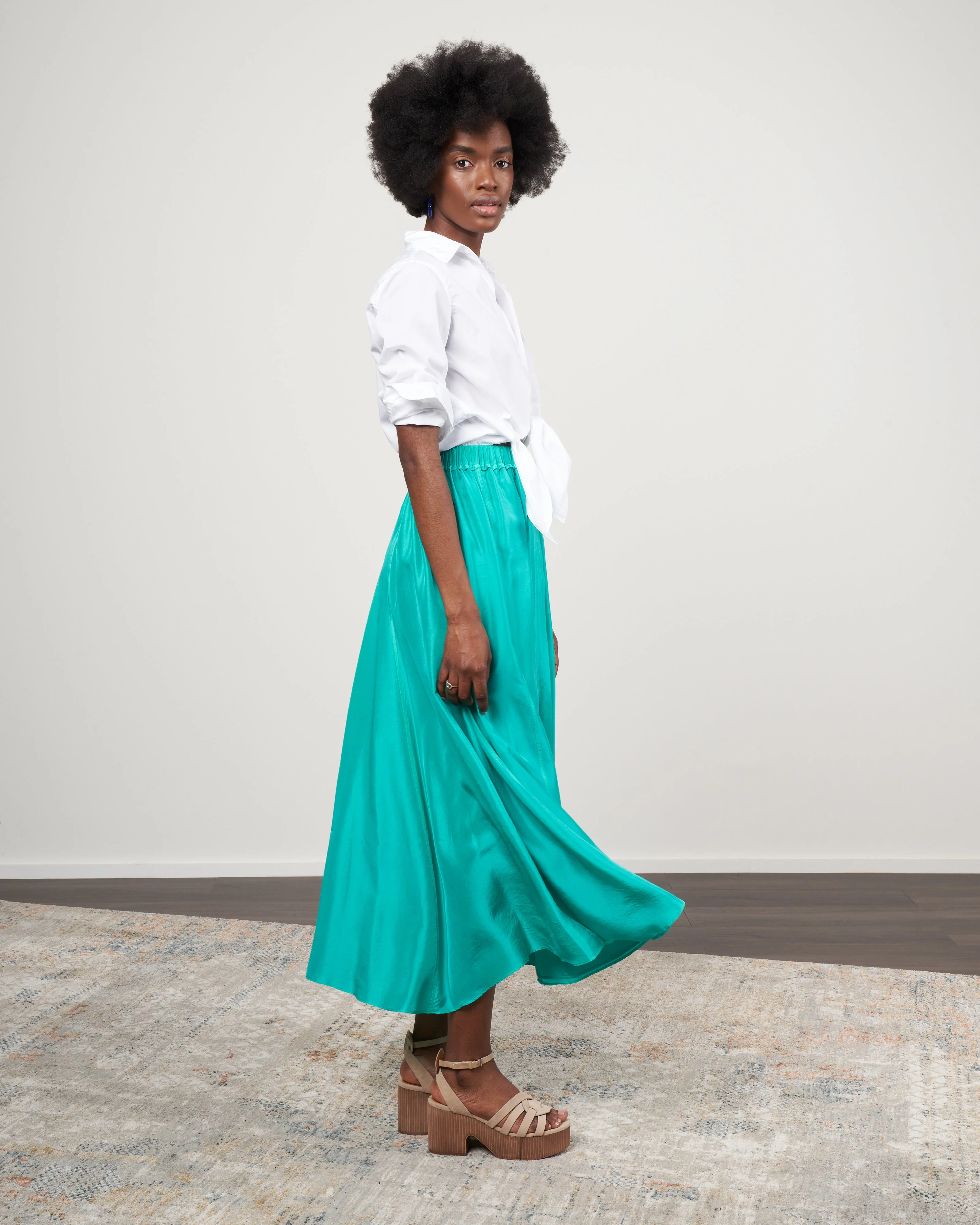 gonna habotai seta - seafoam - Image 2