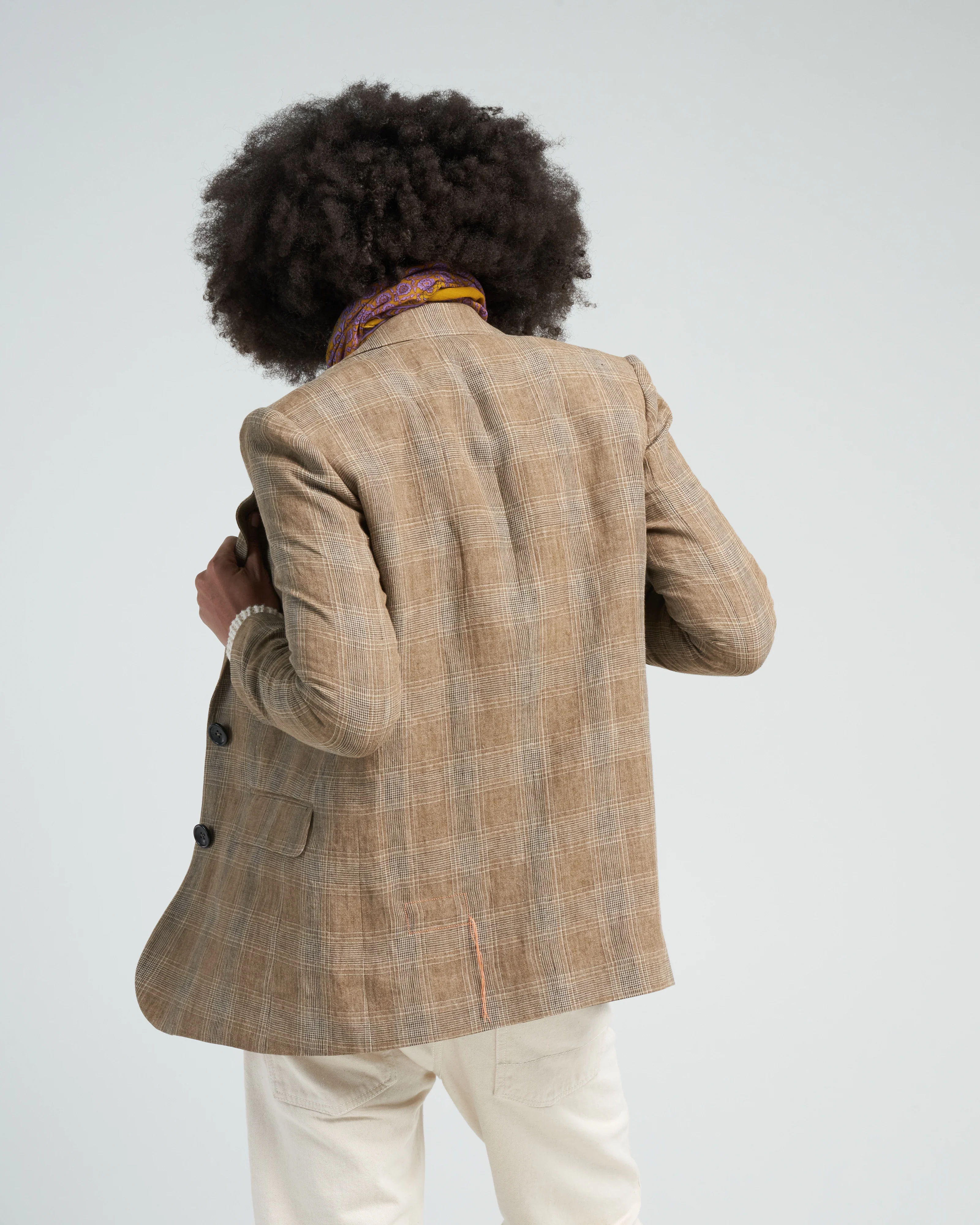 bella blazer - brown - Image 4