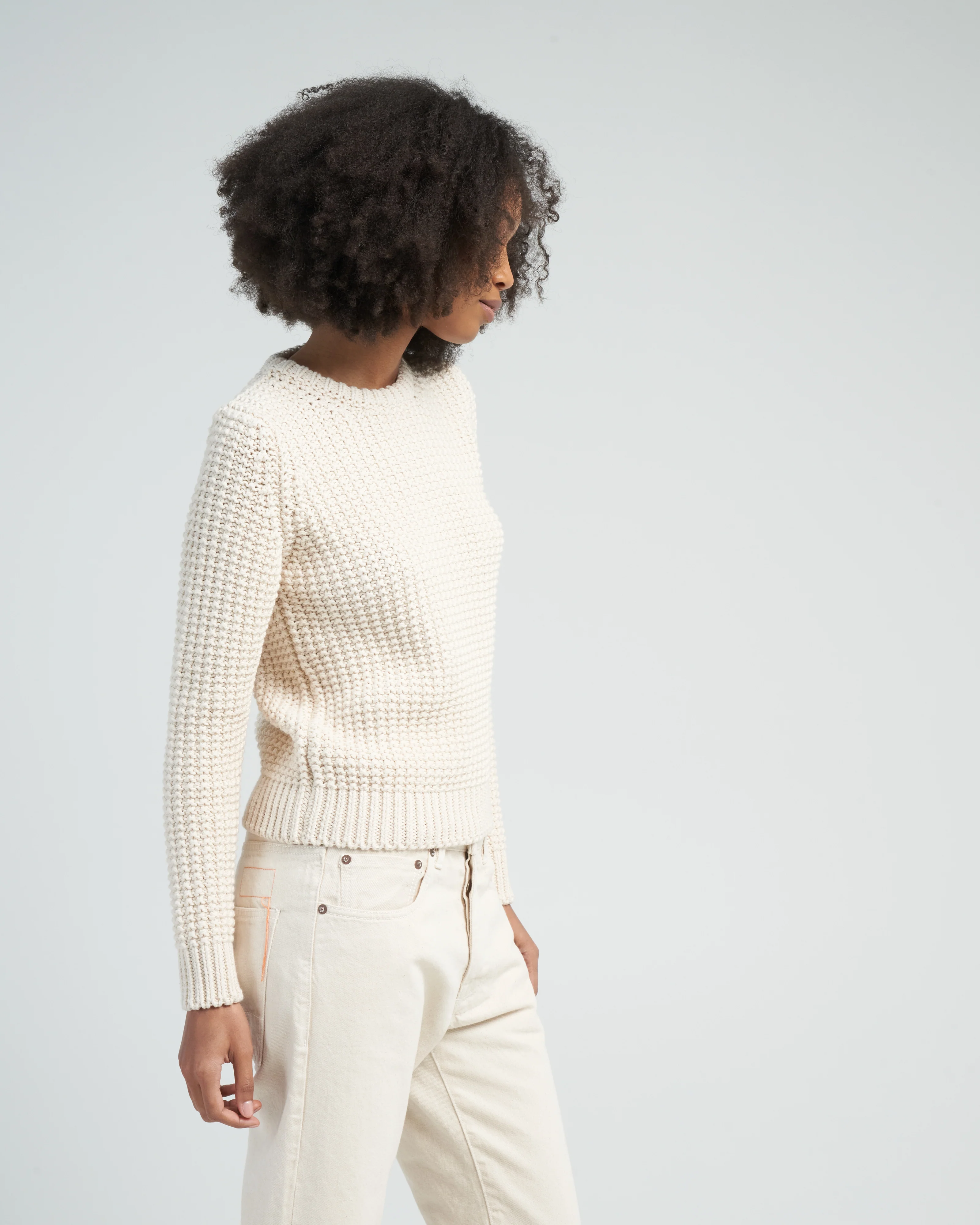 laila knit - off white - Image 3