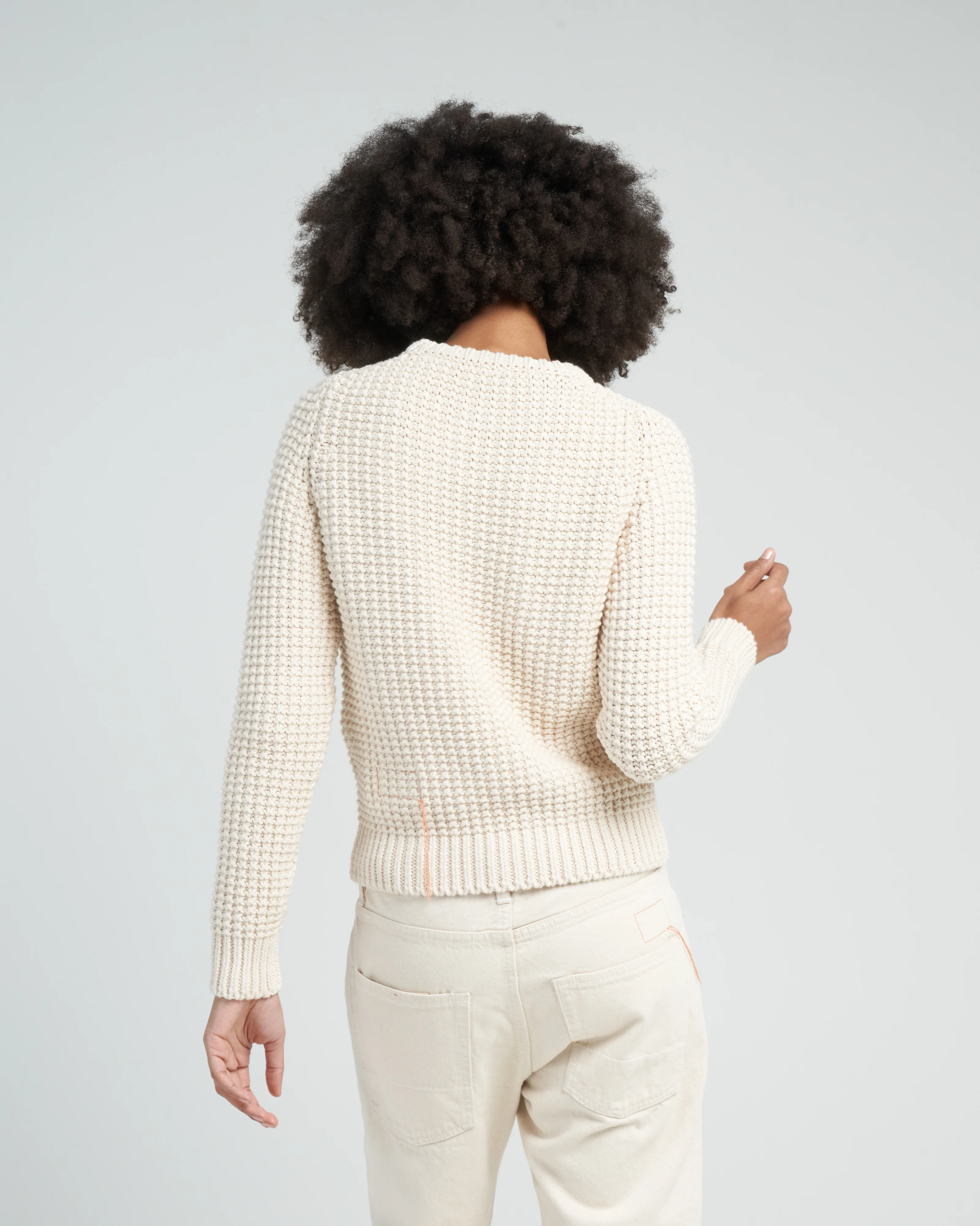 laila knit - off white - Image 4