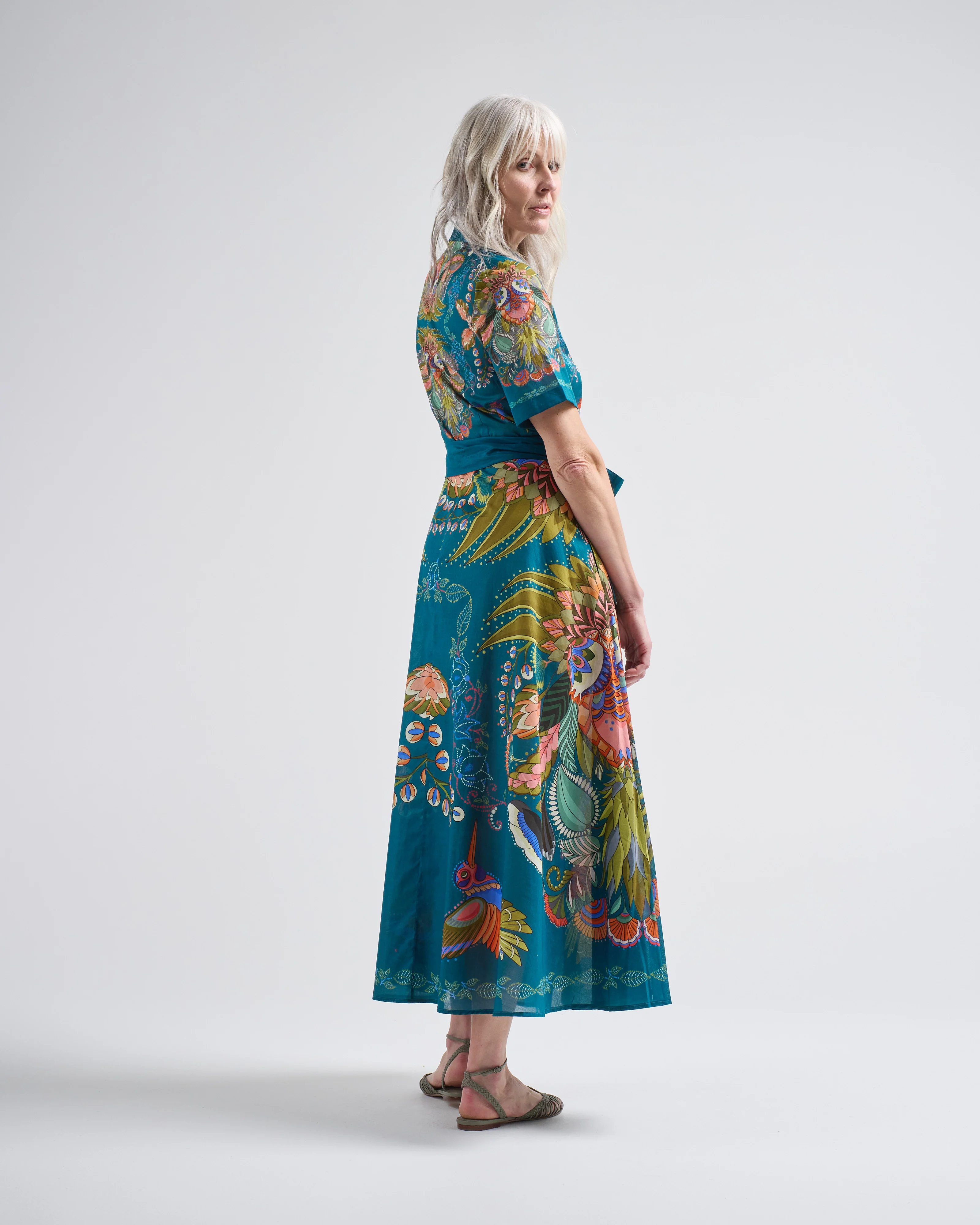 akita dress hummingbirds - Image 3