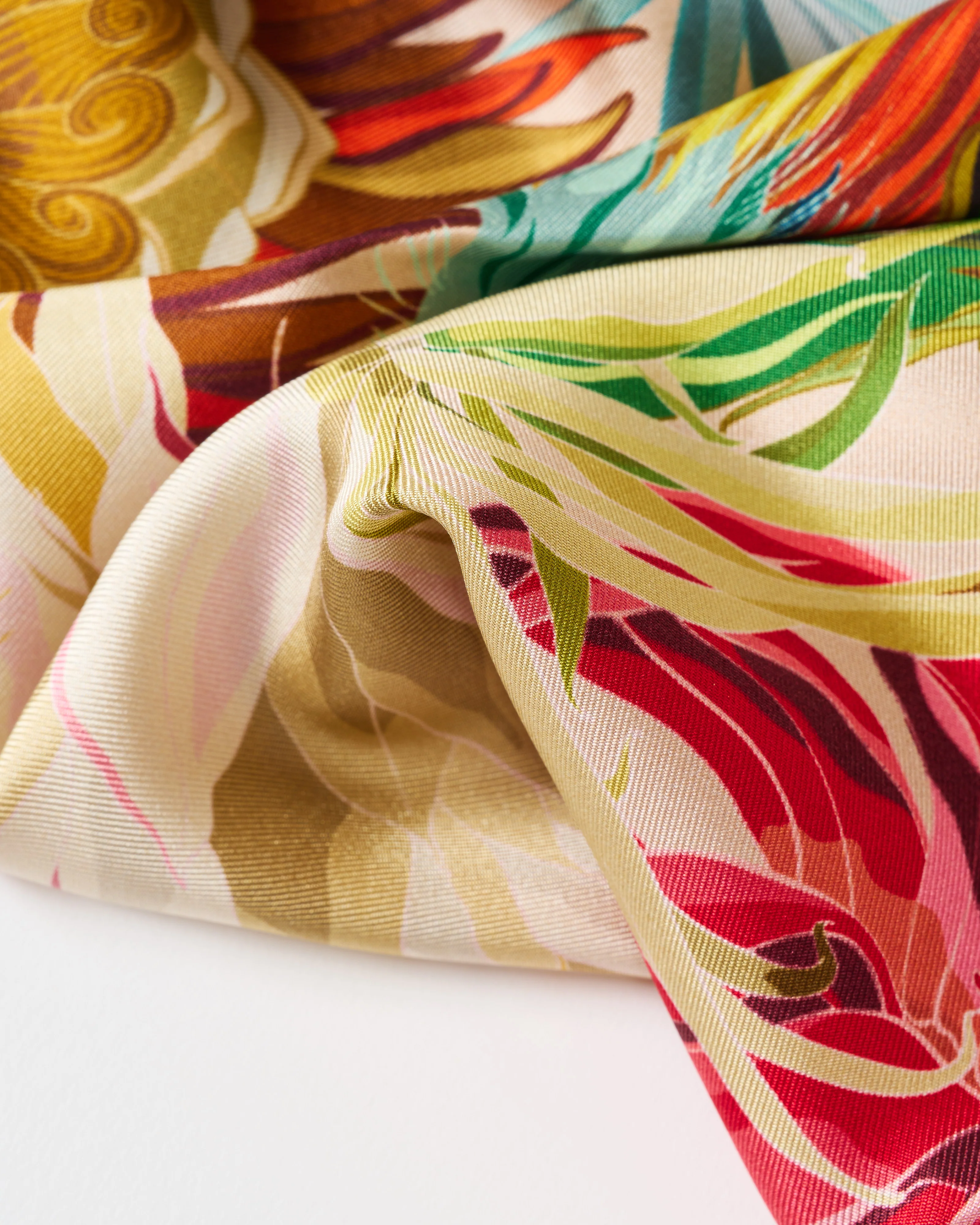 aloe silk square scarf - Image 5