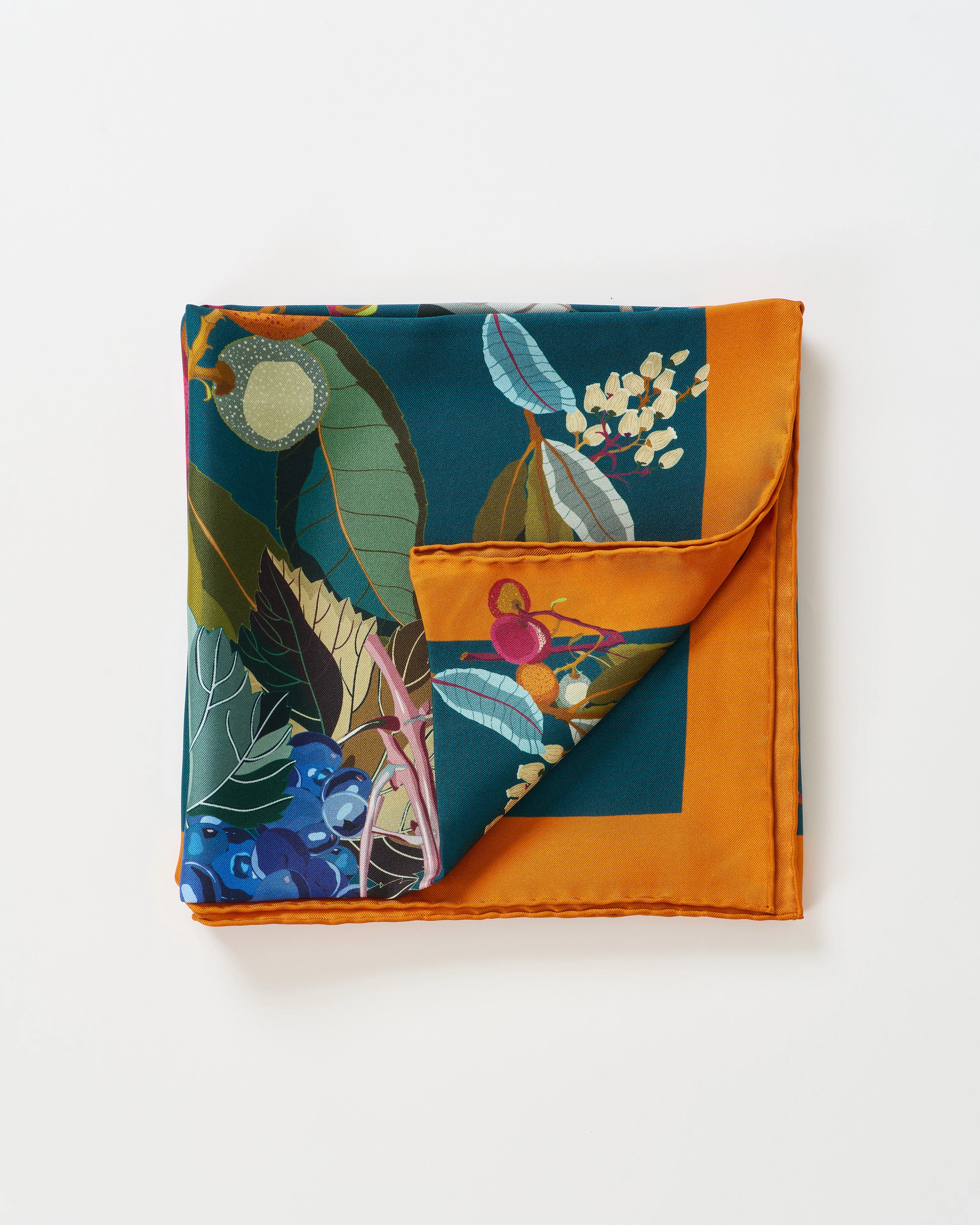 aloe silk square scarf - Image 3