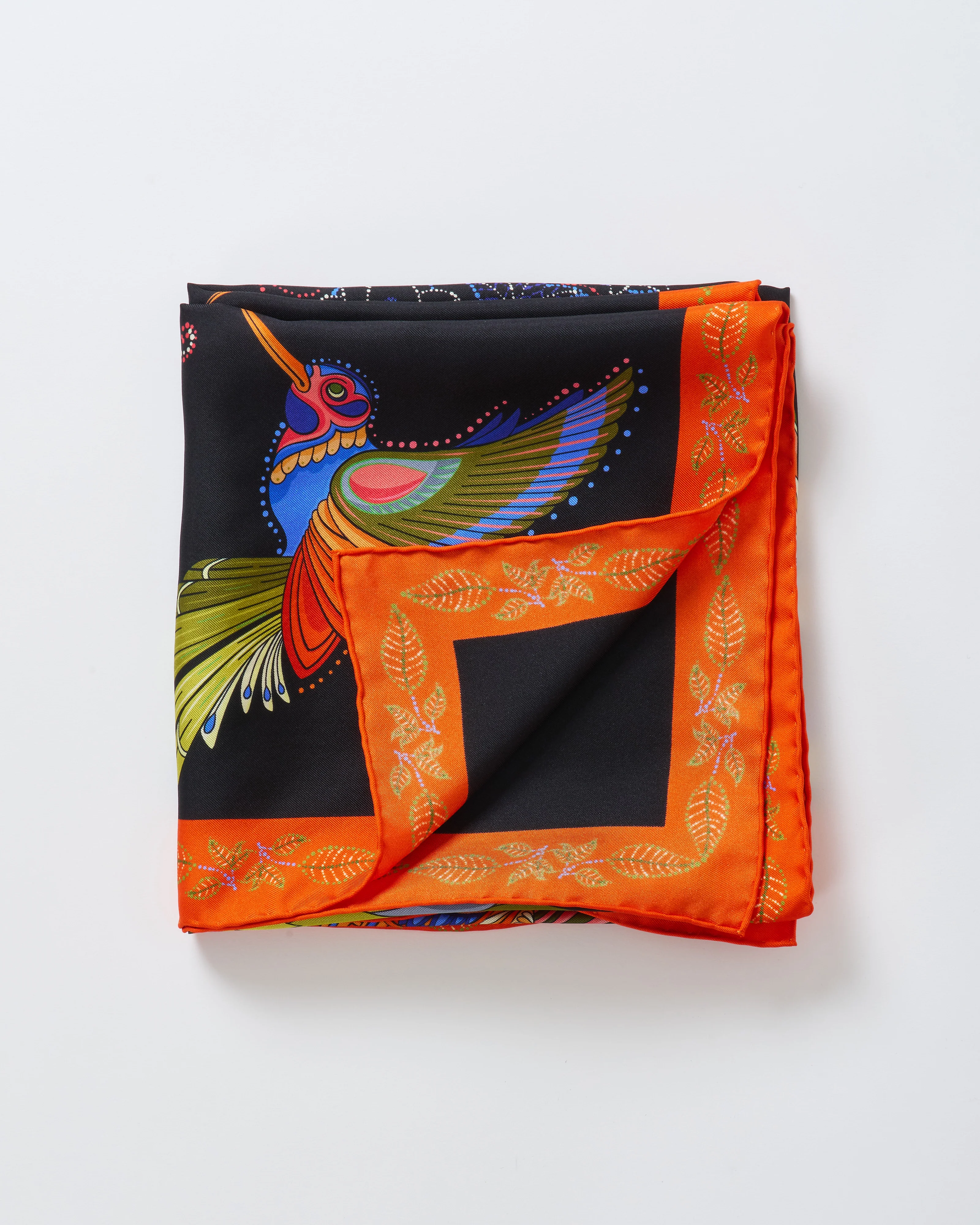 aloe silk square scarf - Image 4