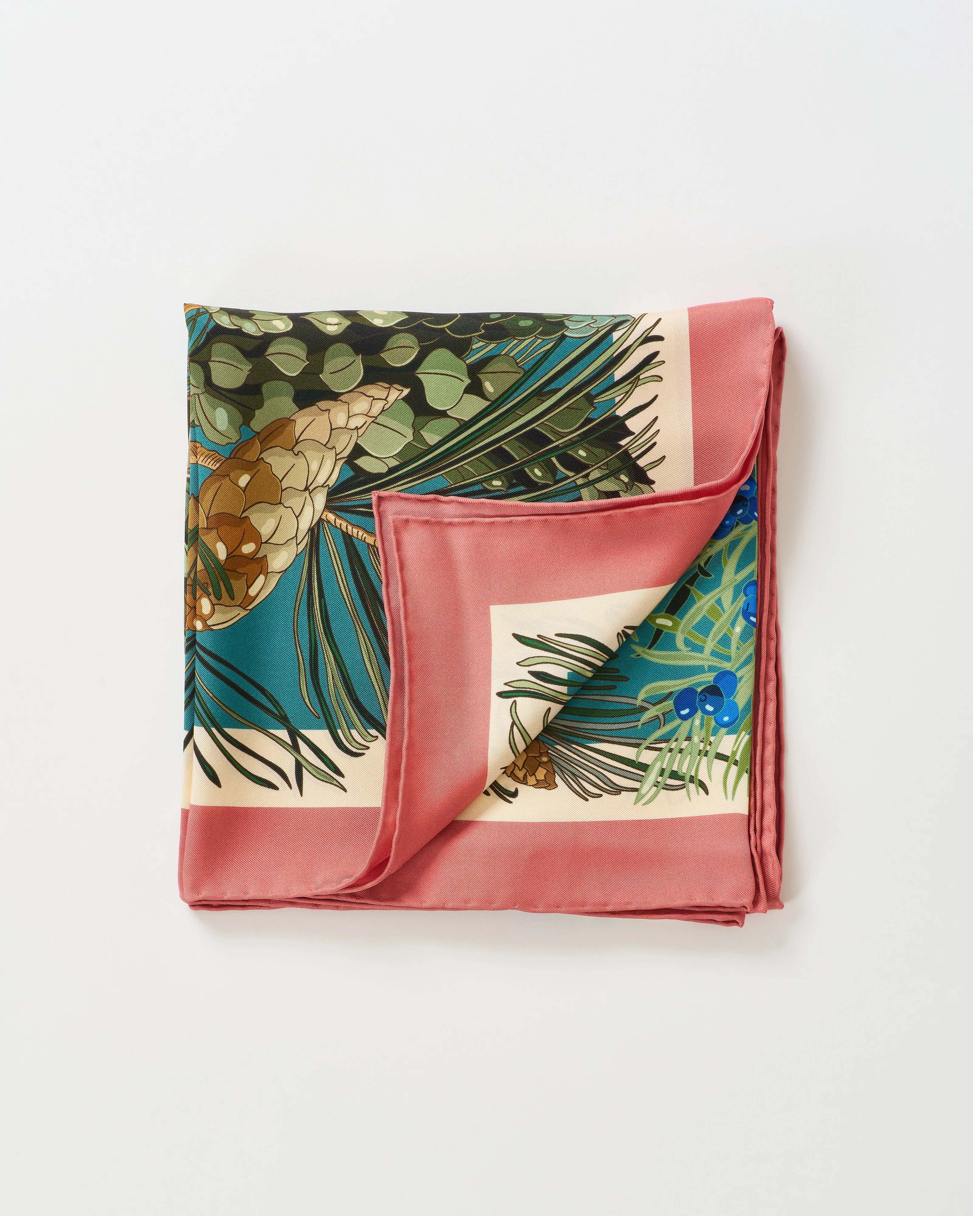 aloe silk square scarf - Image 3