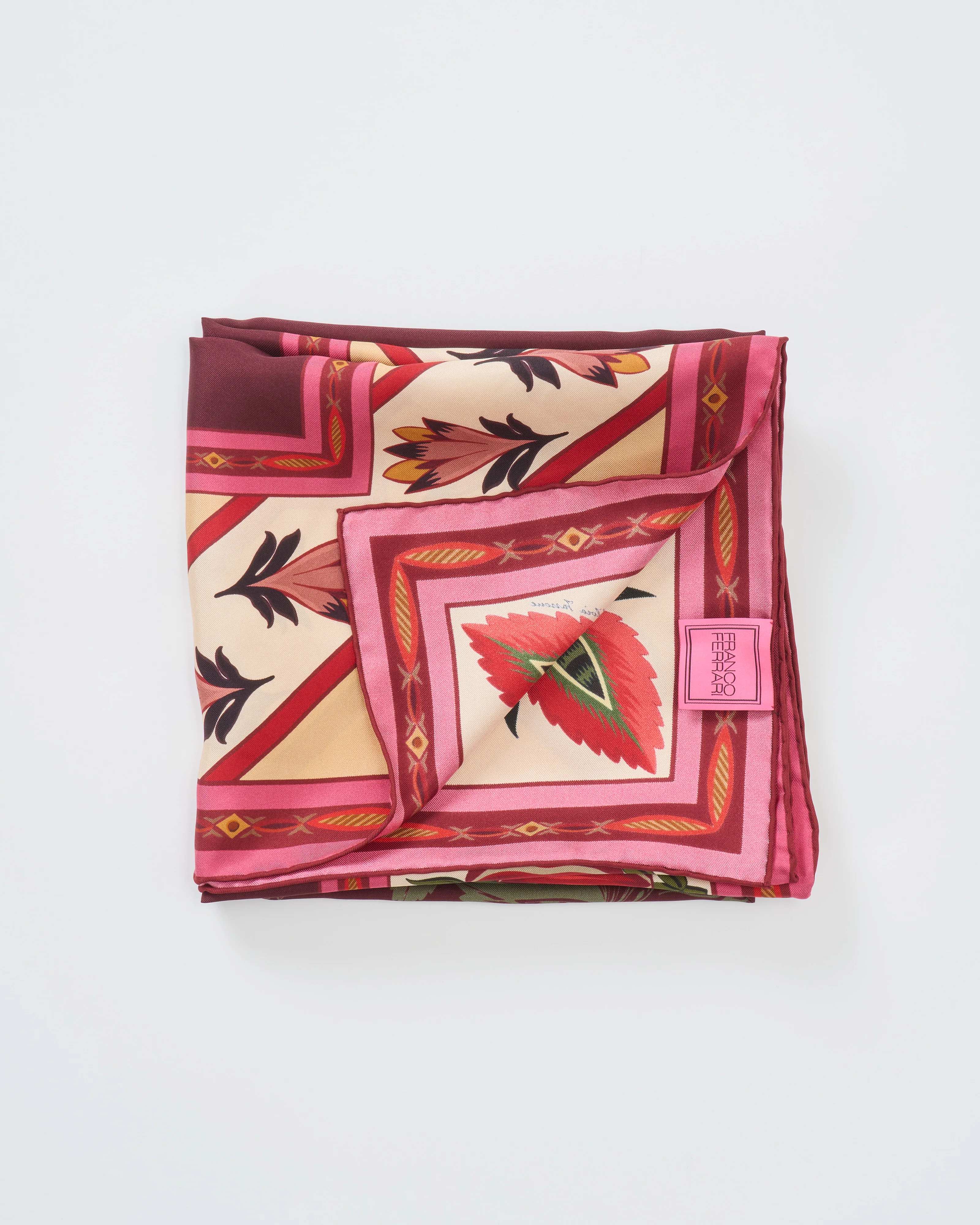 aloe silk square scarf - Image 3