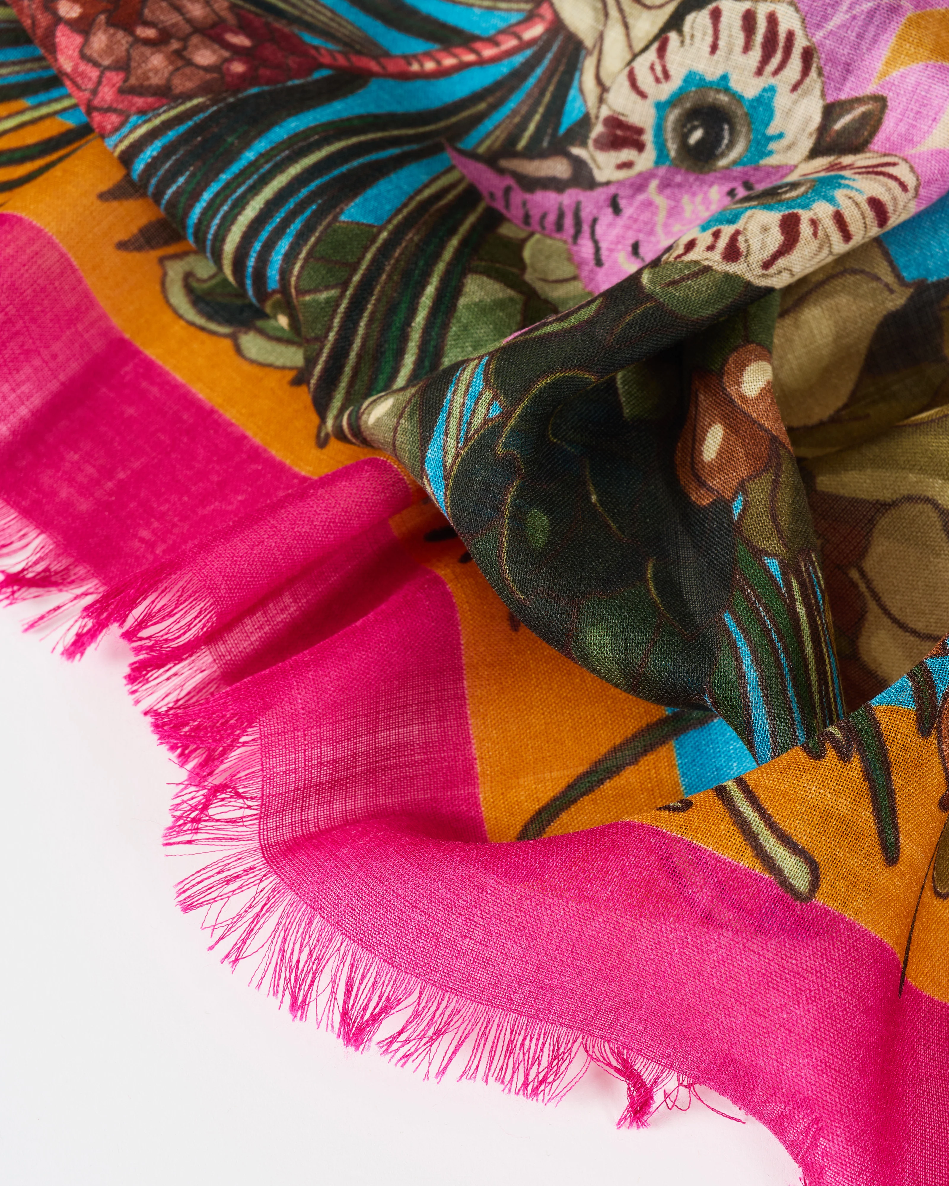 calvin large square scarf - Image 3