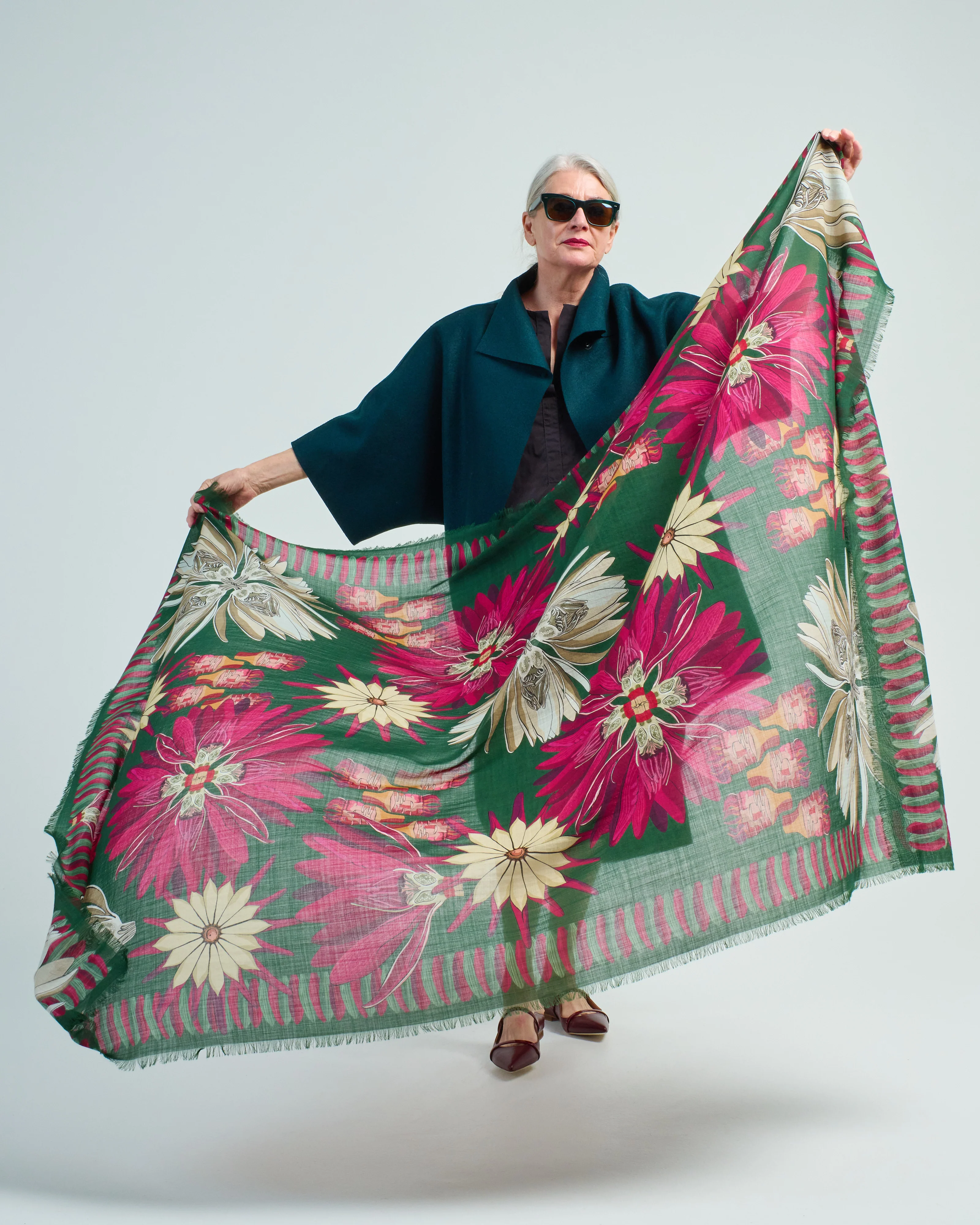 calvin large square scarf - Image 5