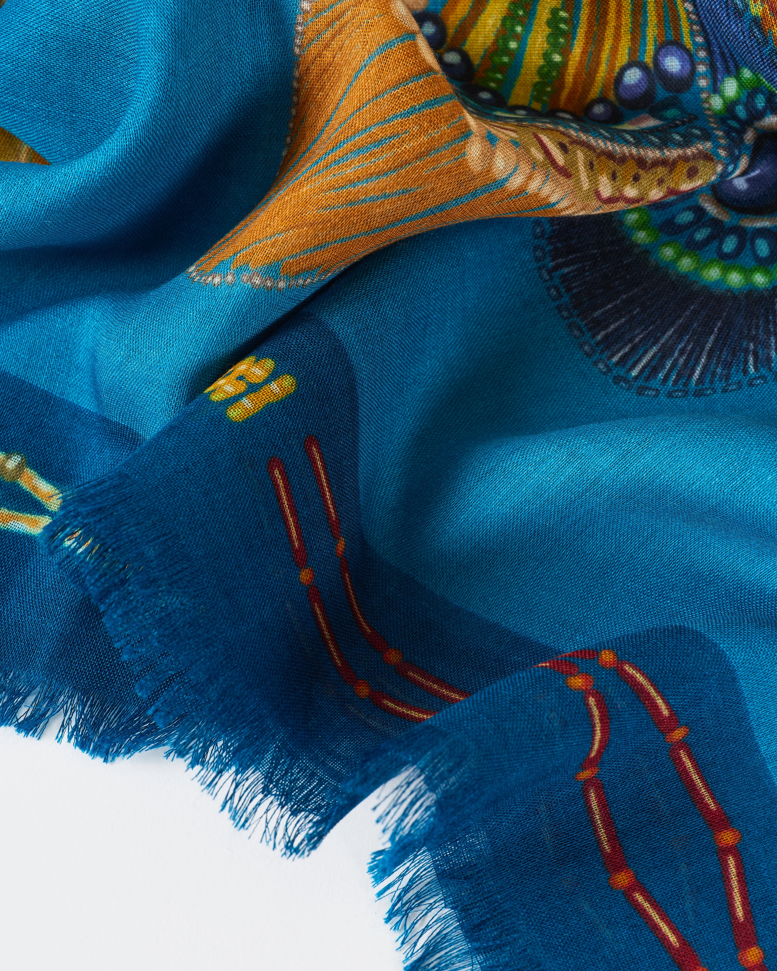 calvin large square scarf - Image 4