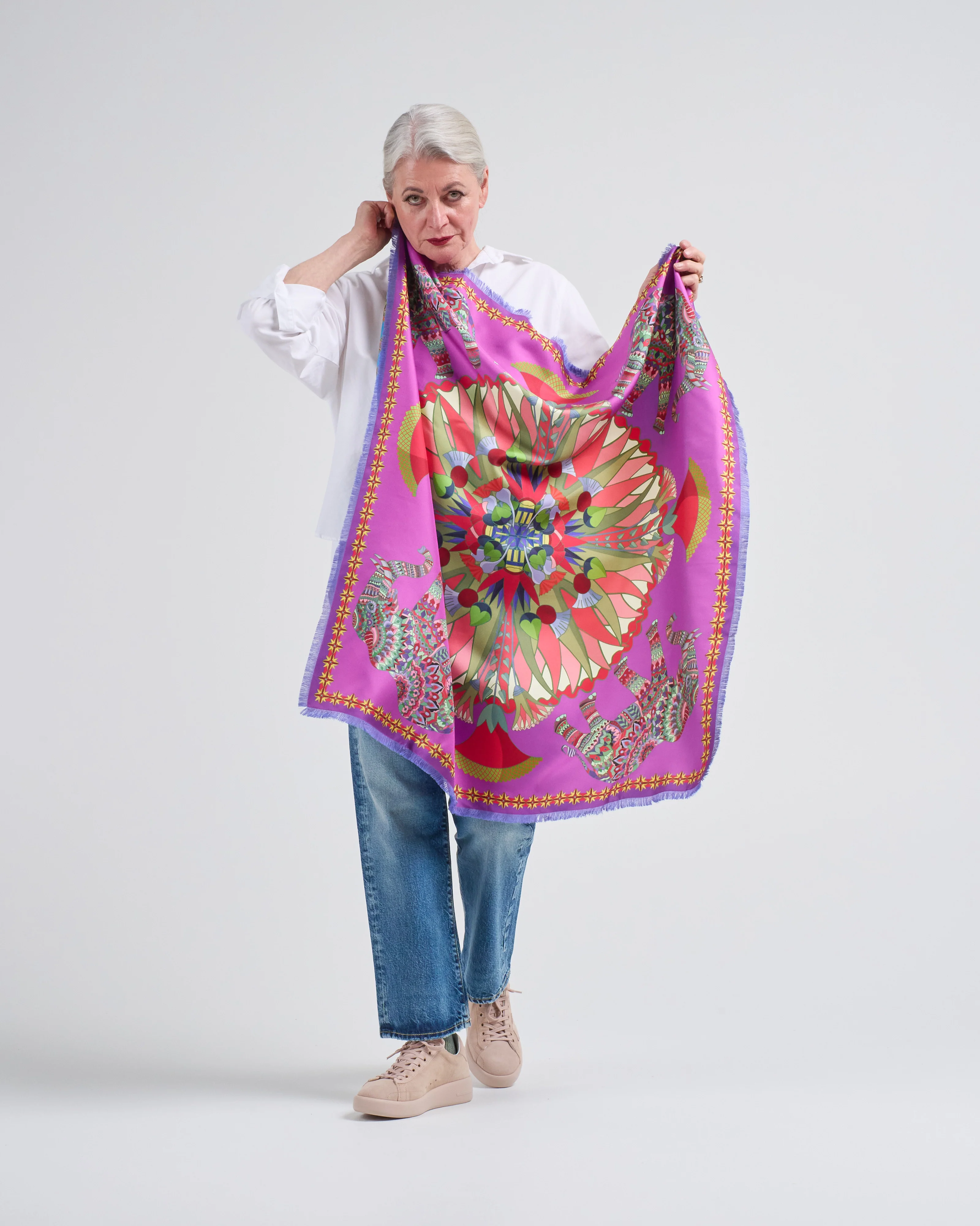 cialda reversible scarf - Image 2
