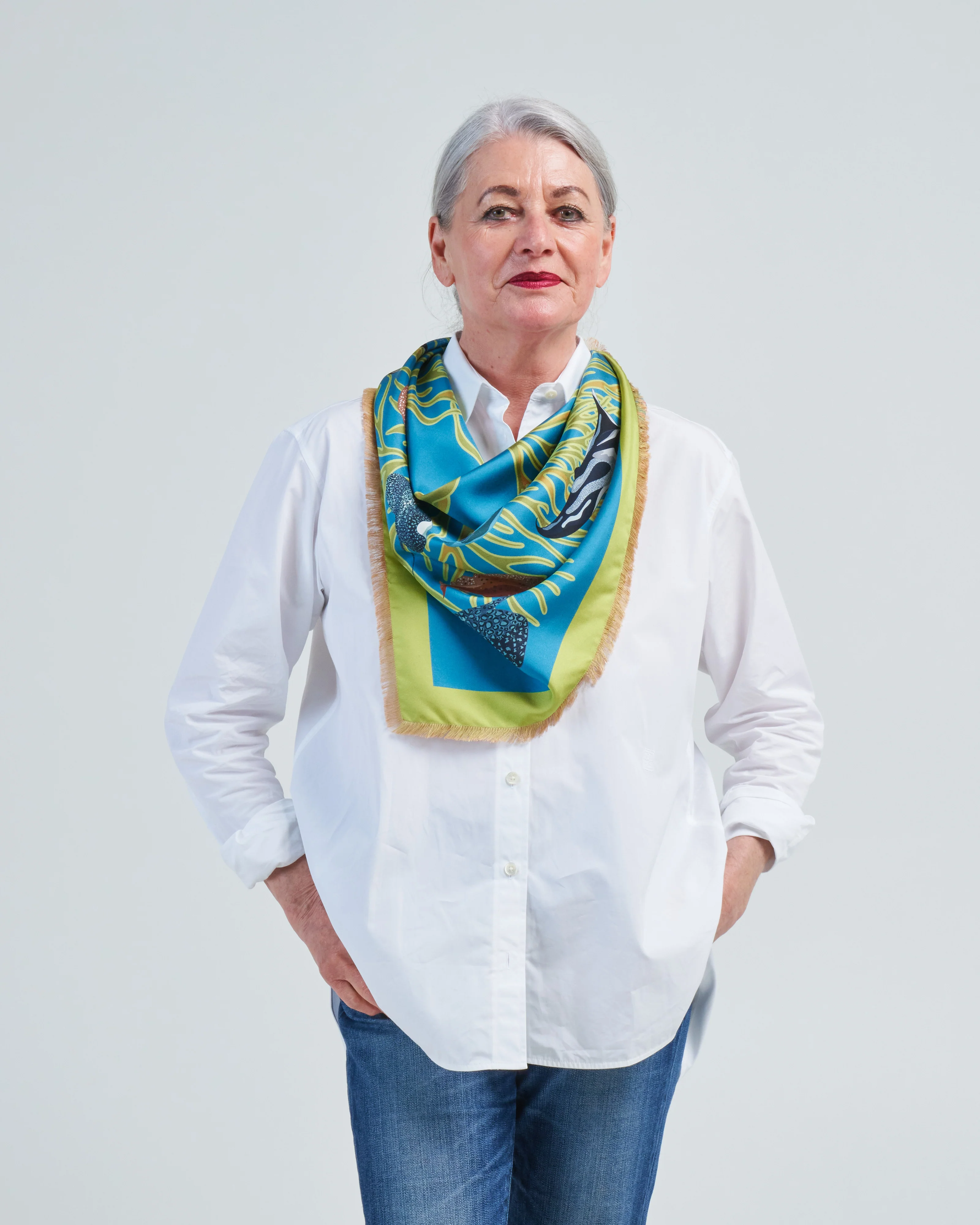 cialda reversible scarf - Image 2