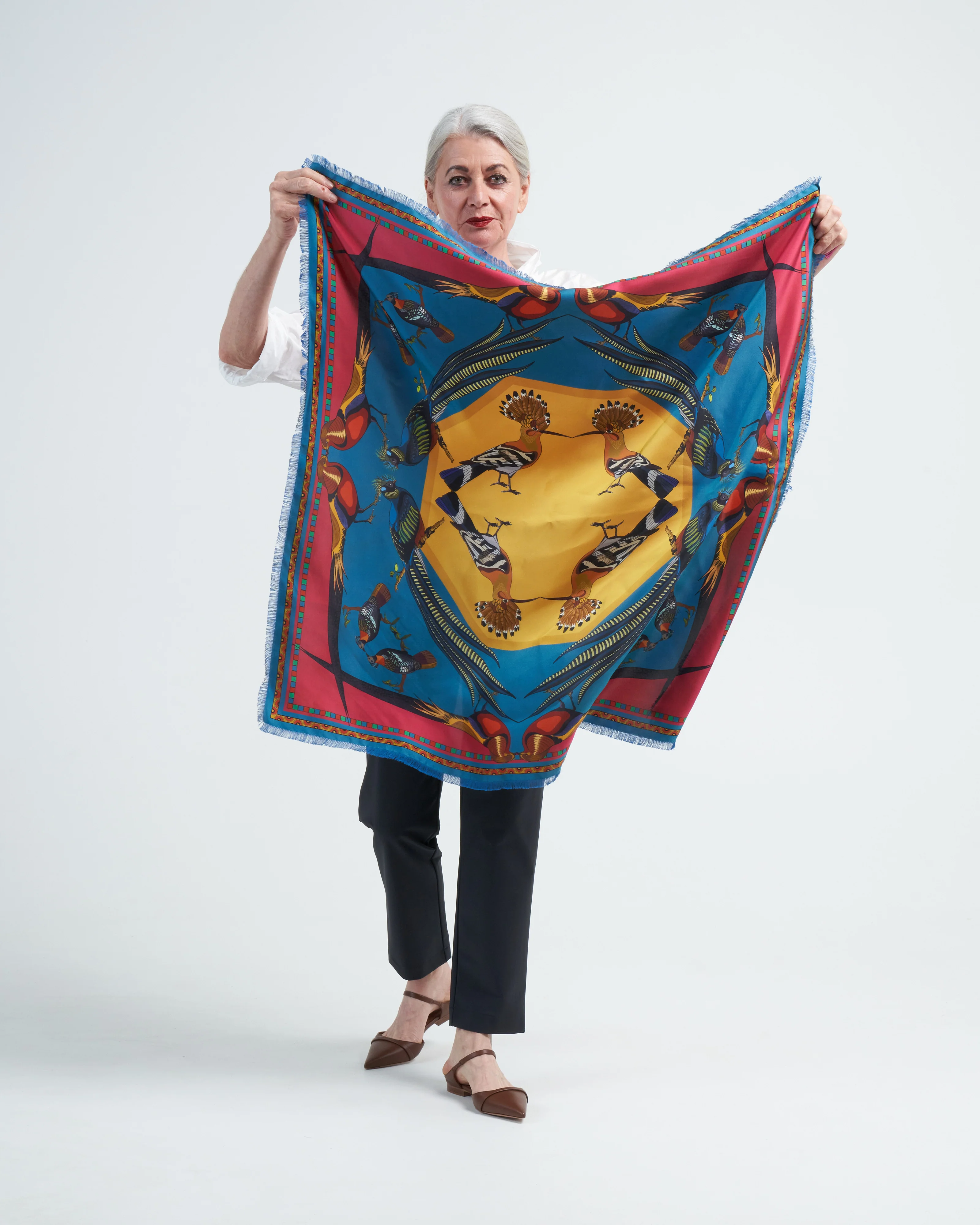 cialda st twin scarf - birds - Image 2