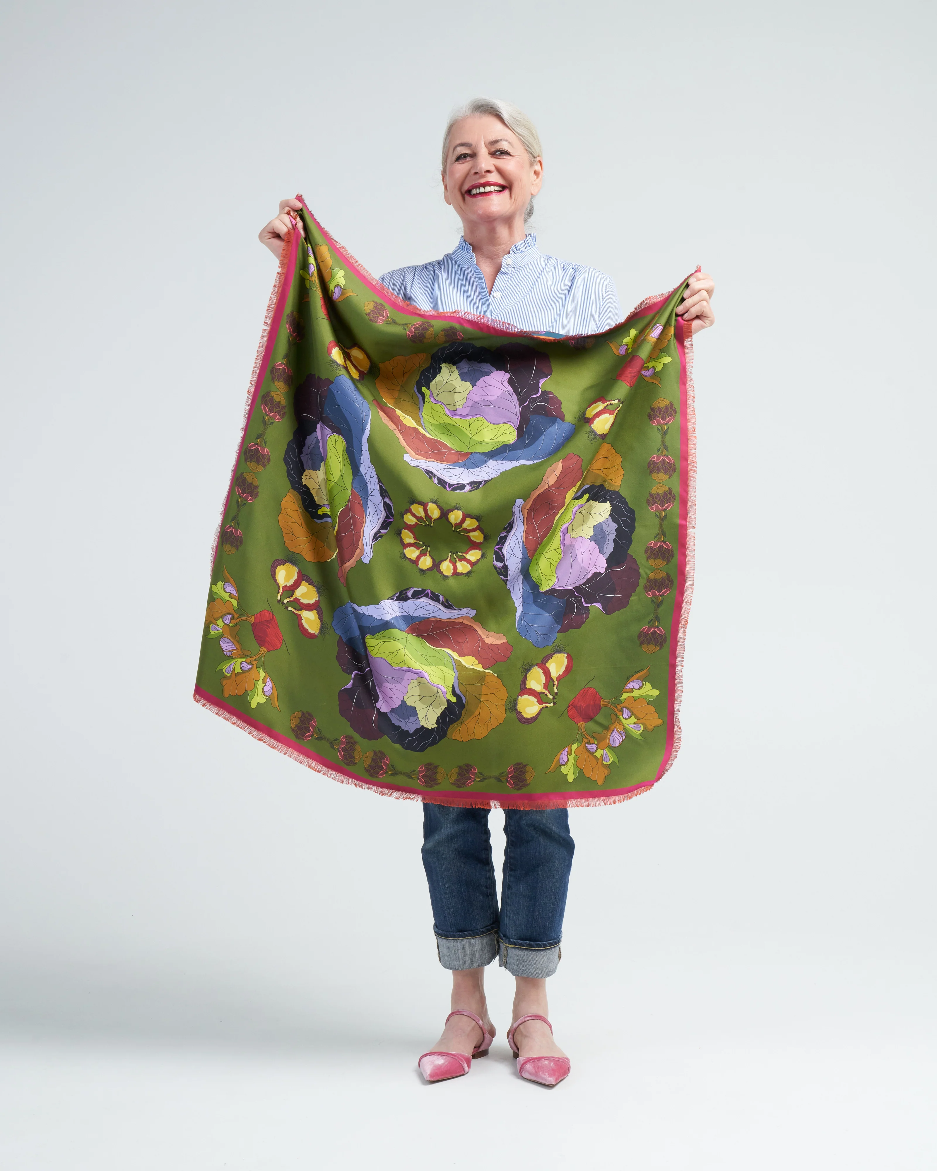 cialda st twin scarf - cabbage - Image 2
