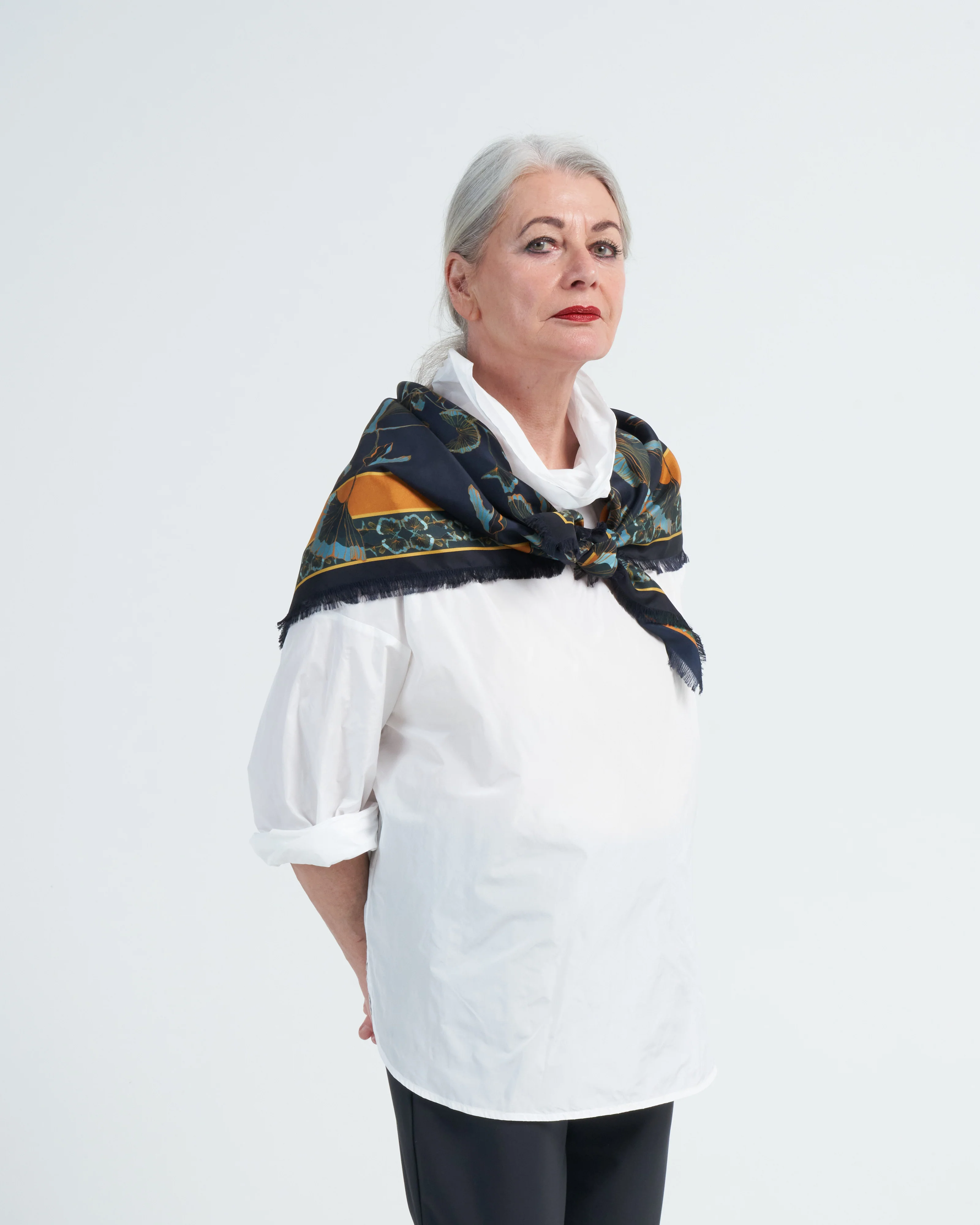 cialda st twin scarf - ginko leaves - Image 2
