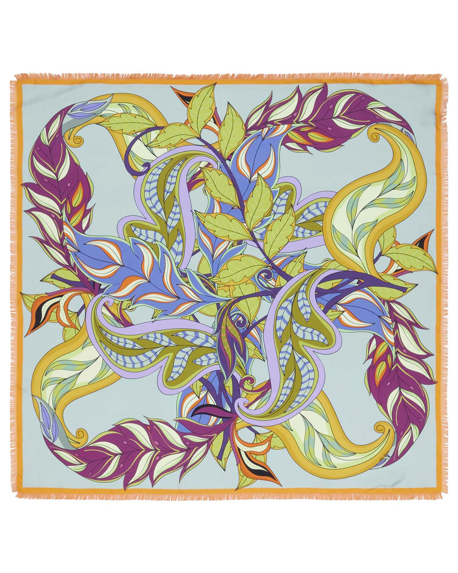 cialda twin scarf - reverse silk pelicans - Image 2