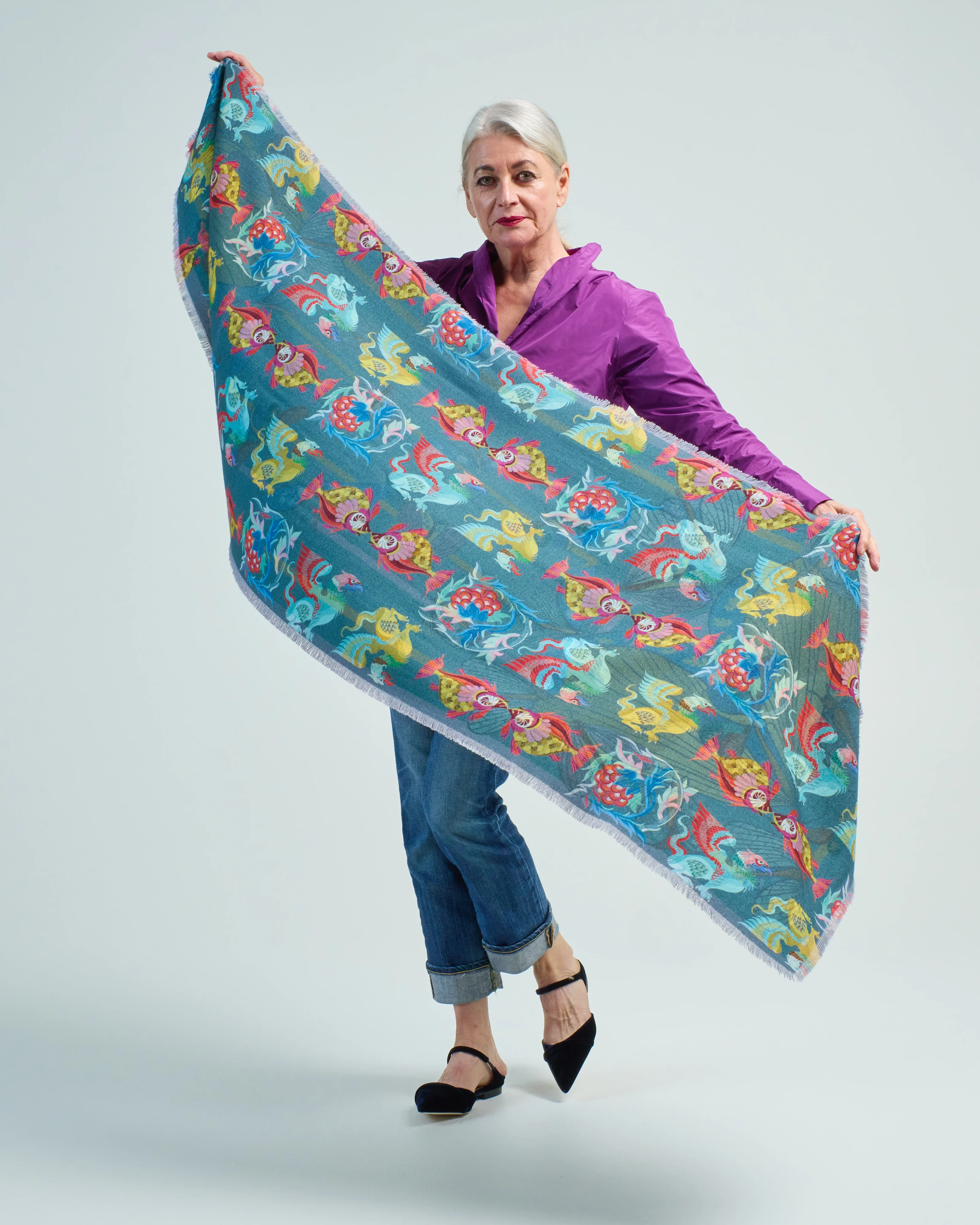 grido wool reversible scarf - Image 5