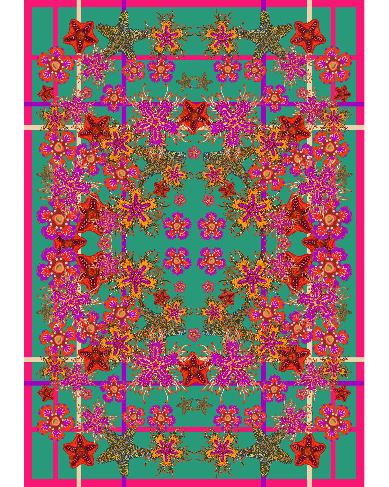 hawn wash scarf - starfish - Image 2