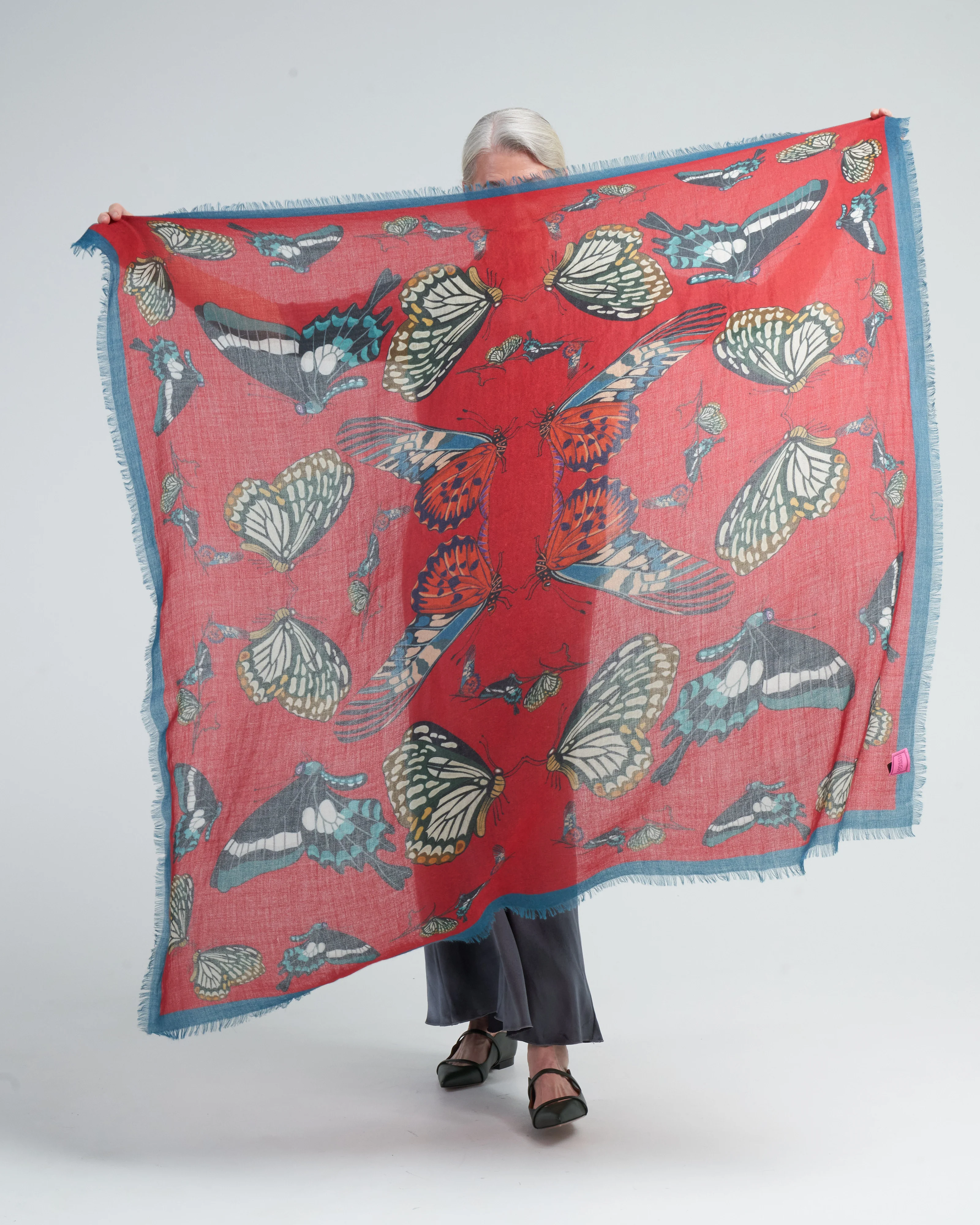 storkevole st scarf - butterfly - Image 2