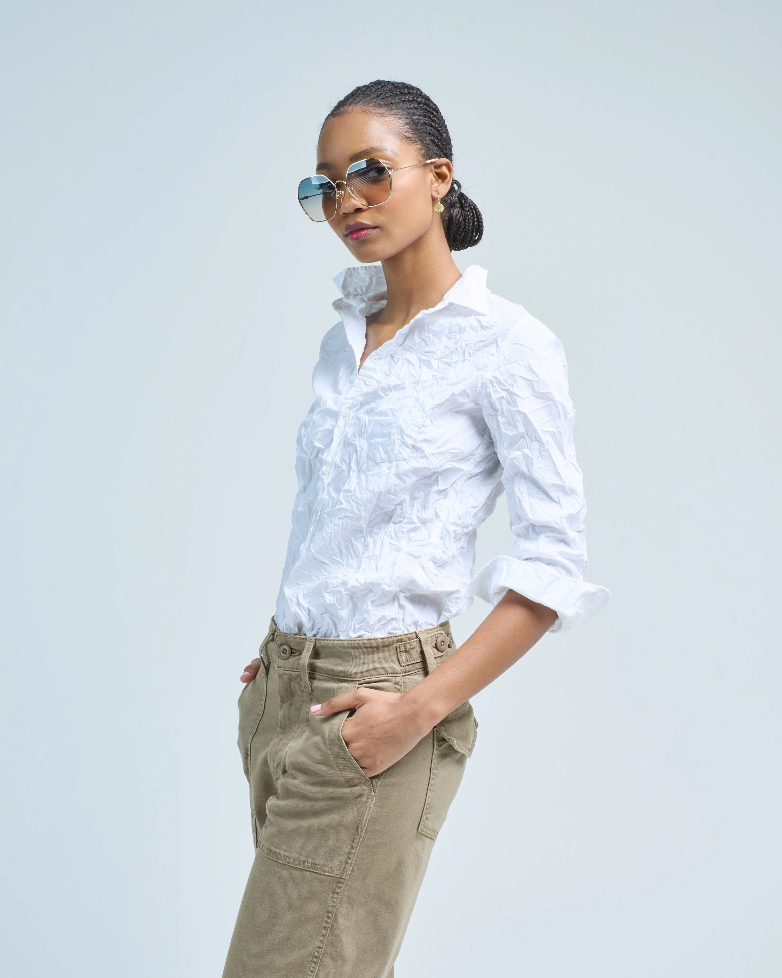 barry tailored button up shirt - Image 2