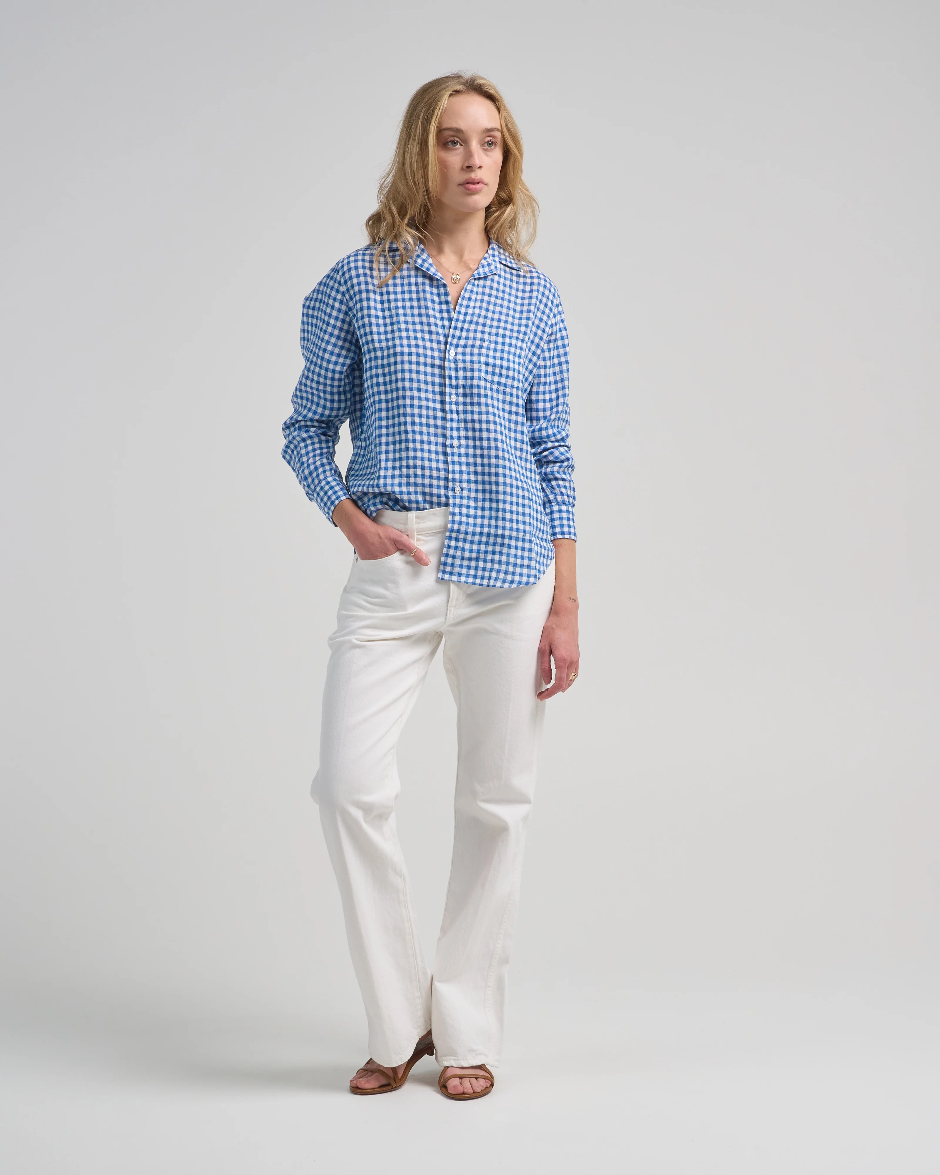eileen relaxed button-up shirt - Image 5